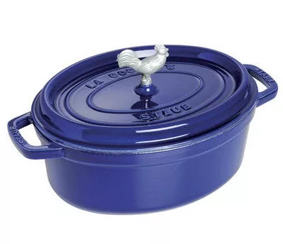 DARK BLUE 5.75 QT COQ AU VIN COCOTTE