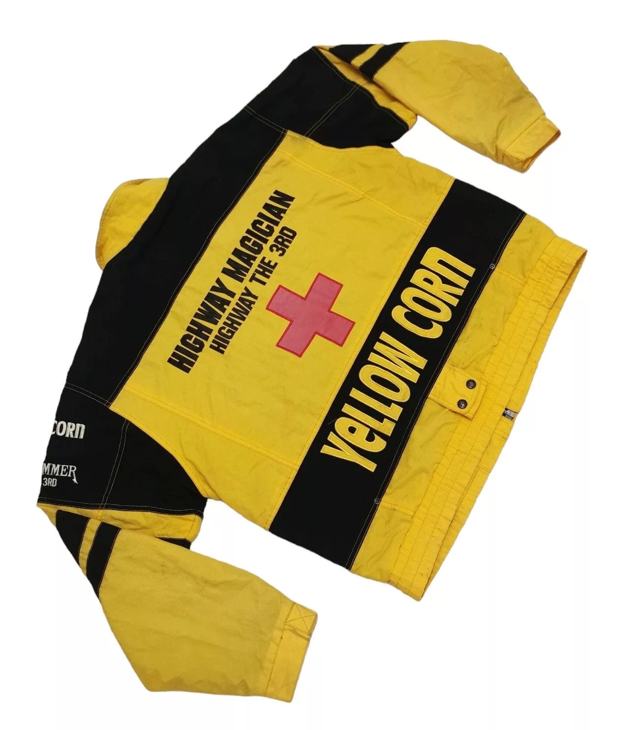YELLOW CORN Light Jackets Yellow Corn Motor Racing Jacket Workwear