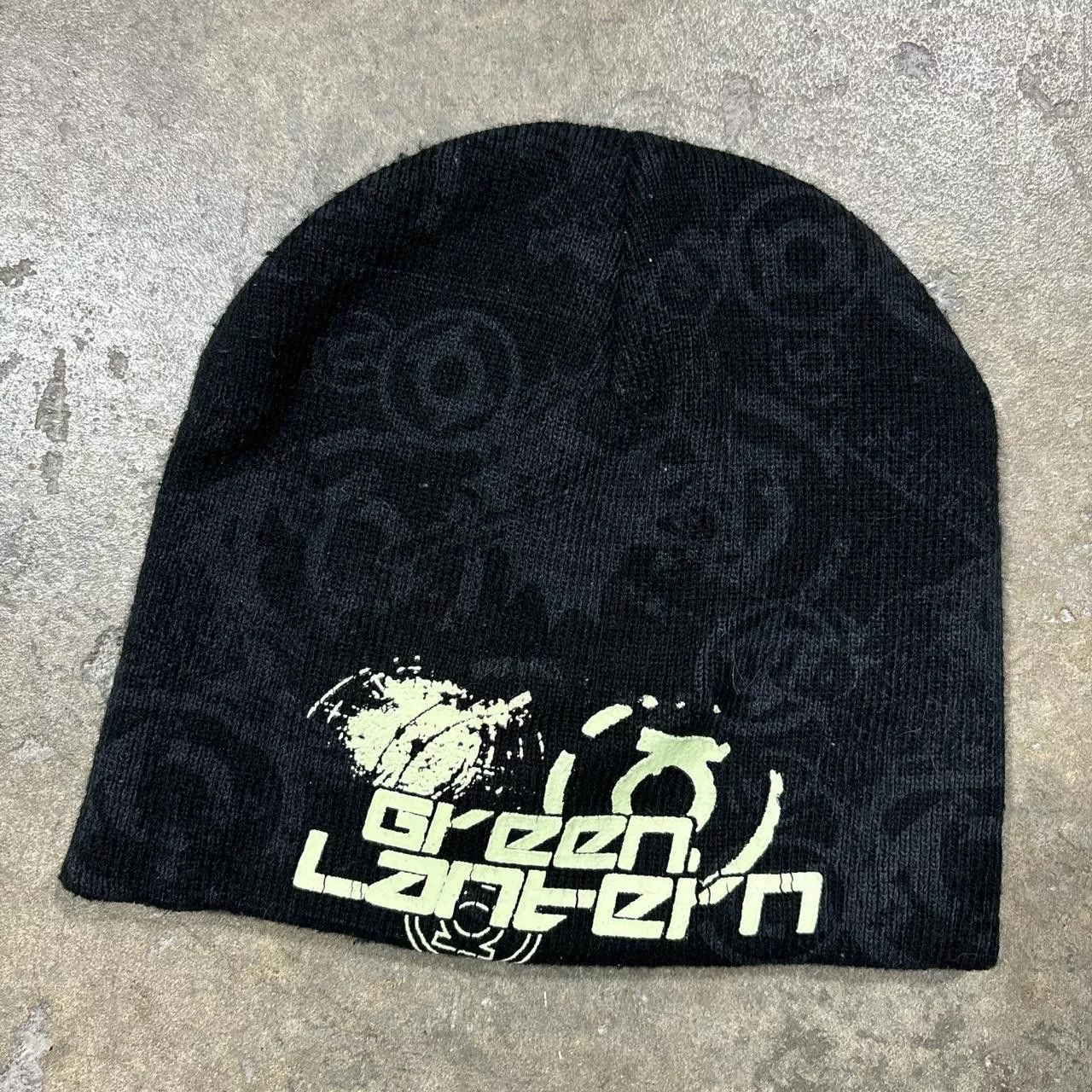 Marvel Comics Hats Marvel Comics Y2K Jesse Pinkman Green Lantern beanie Black