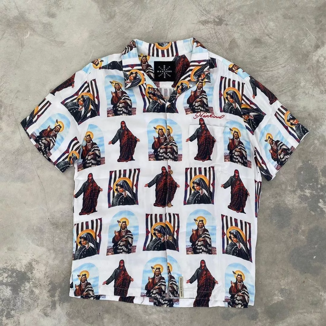 Other Shirts Button Ups Other Mankind “Ghost Atonement” Shirt Multi Vintage