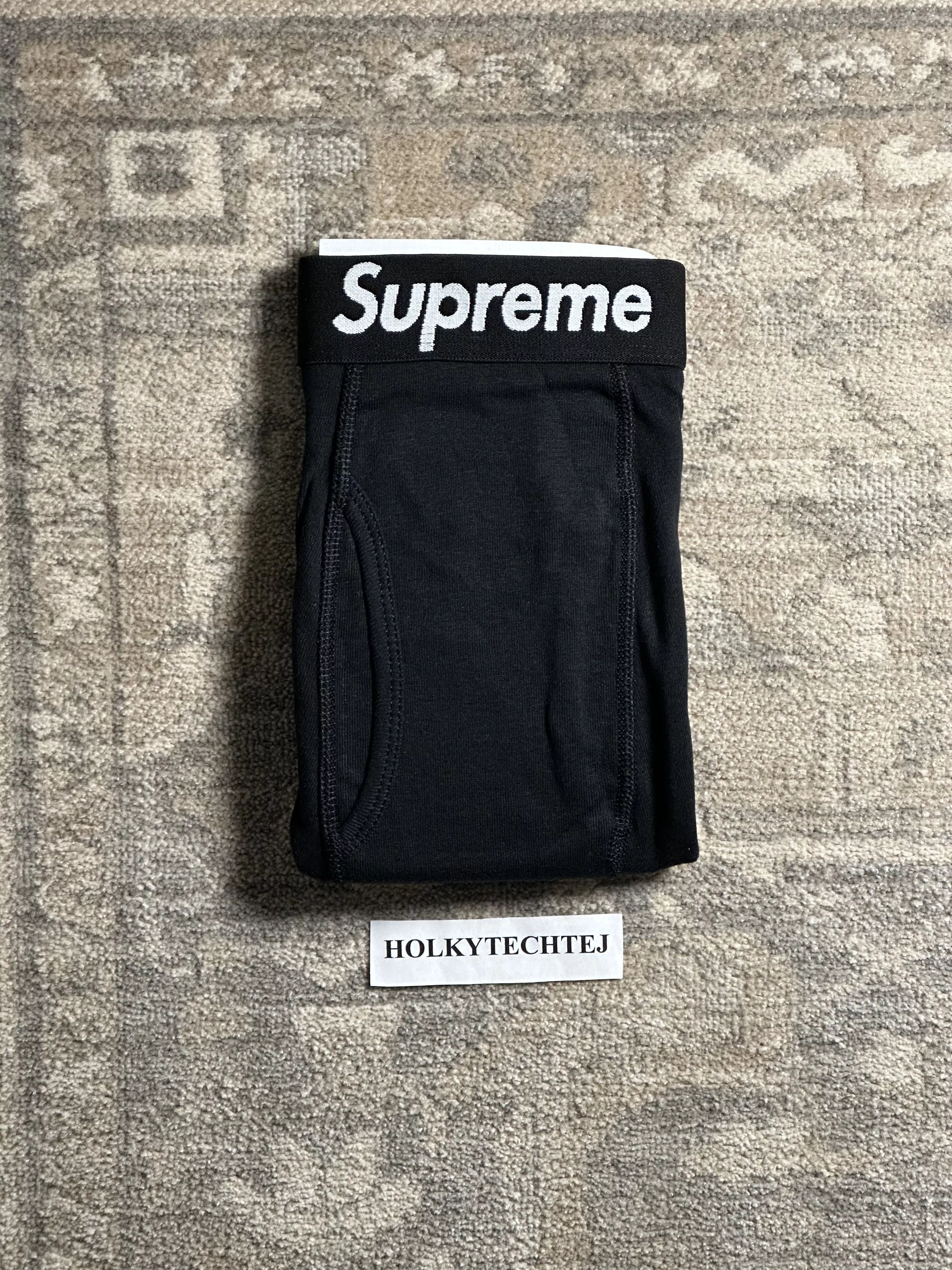 Supreme Socks Underwear Supreme Hanes Boxers - XL - 1x Black