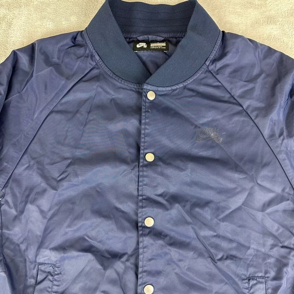 Nike Bombers Nike SB Blue Bomber Jacket Men’s Size L