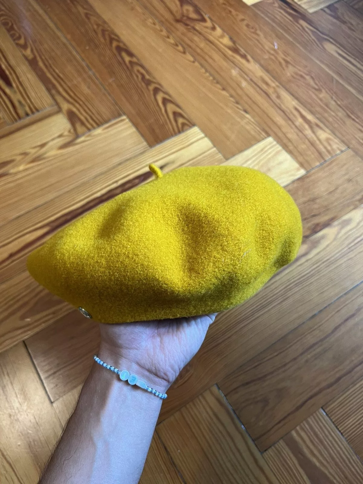 Other Hats Other Authentic Laulhère Béret Yellow