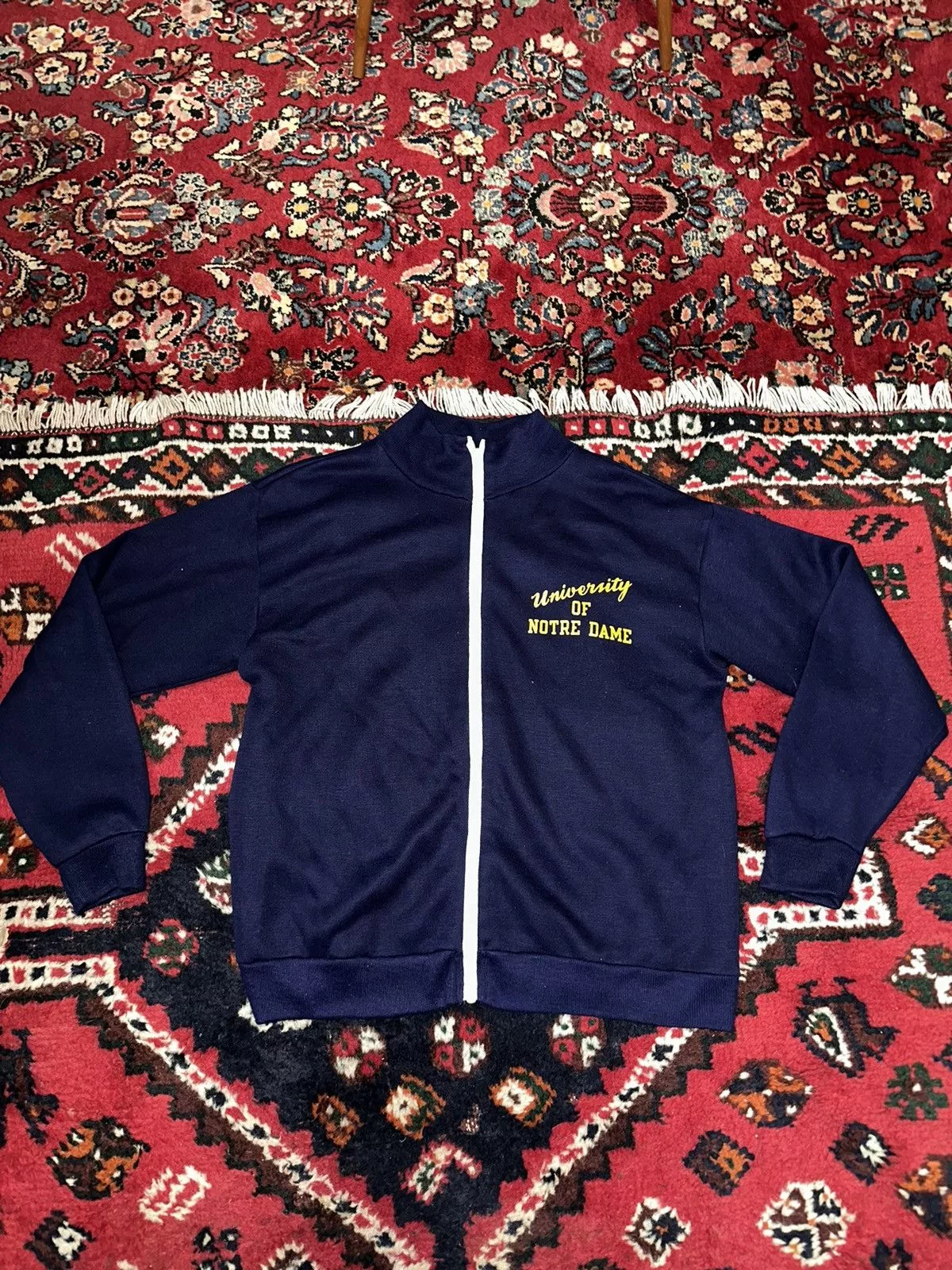 Champion Light Jackets Champion × Vintage Vintage Notre Dame Track Jacket - 70s Champion Blue