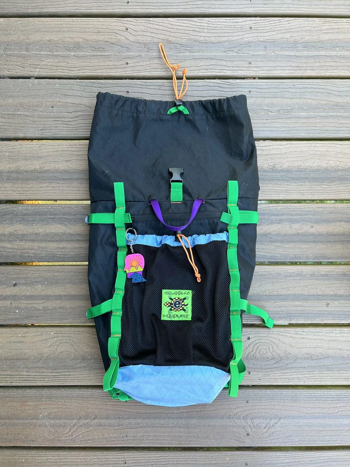 Brain Dead Bags Luggage Brain Dead Equipment Climbing Backpack Black