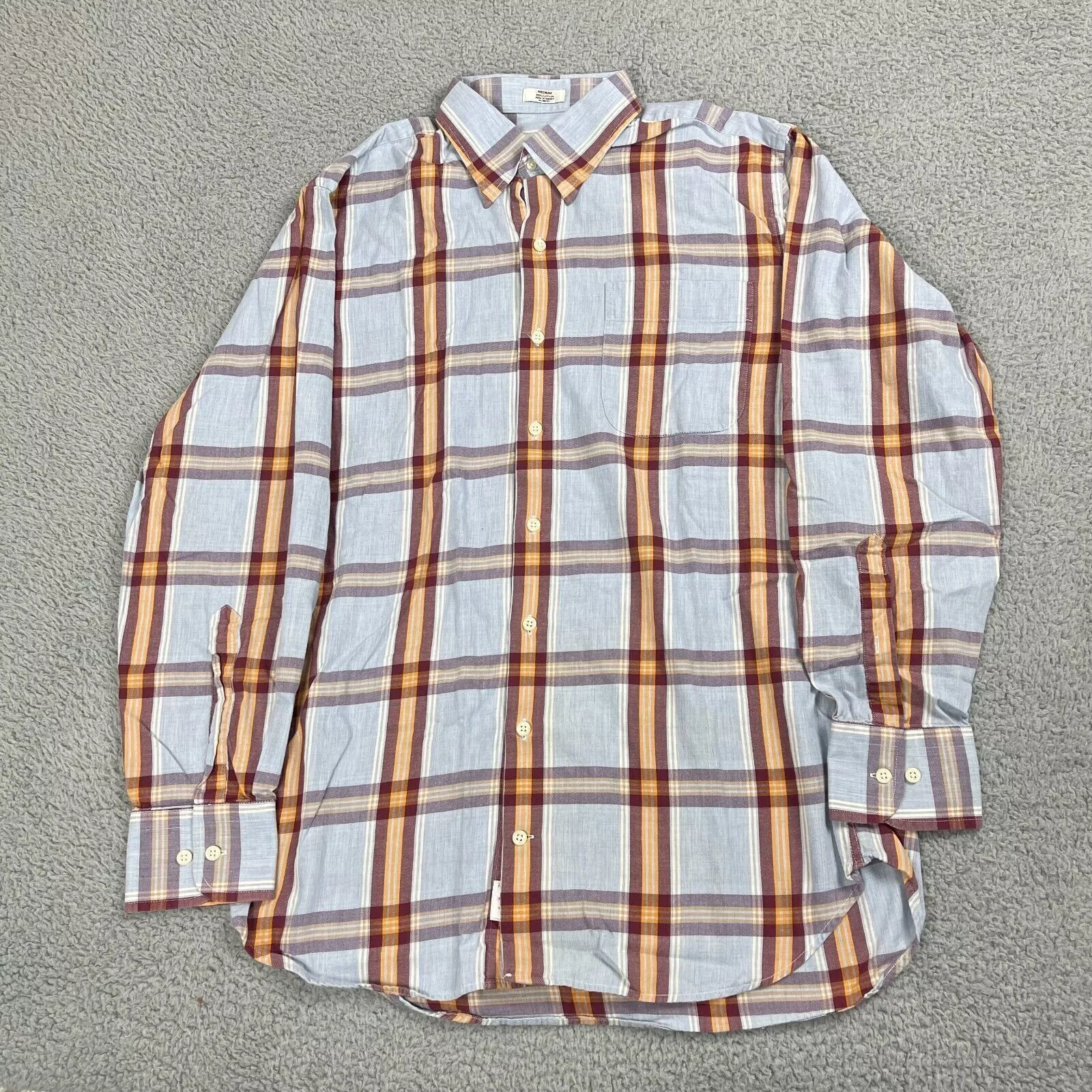 Peter Millar Shirts Button Ups Peter Millar Adult M Front Pocket Button Down Casual Shirt Multi