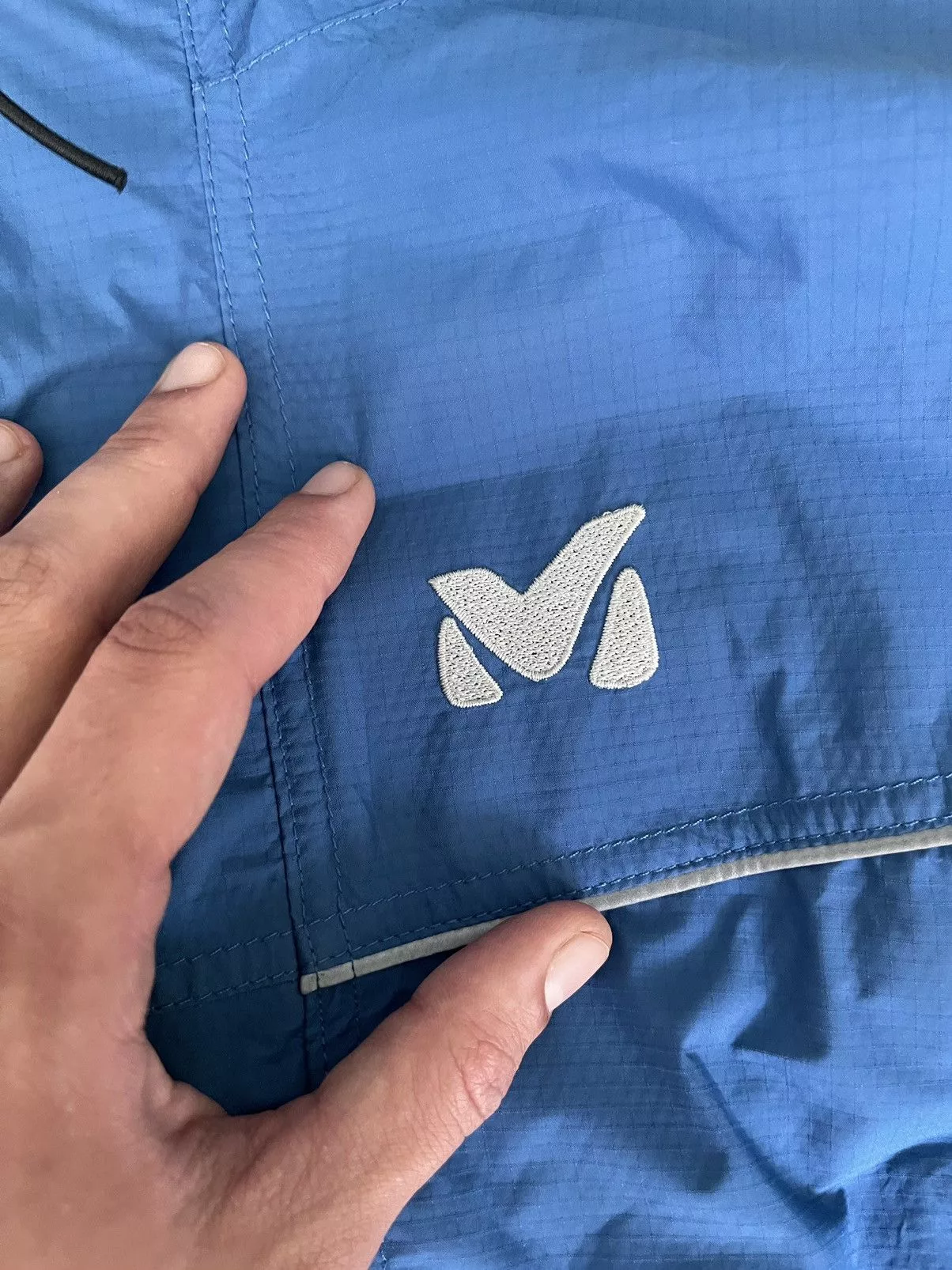 Goretex Light Jackets Goretex Millet gorpcore style Gore-Tex membrane jacket Blue