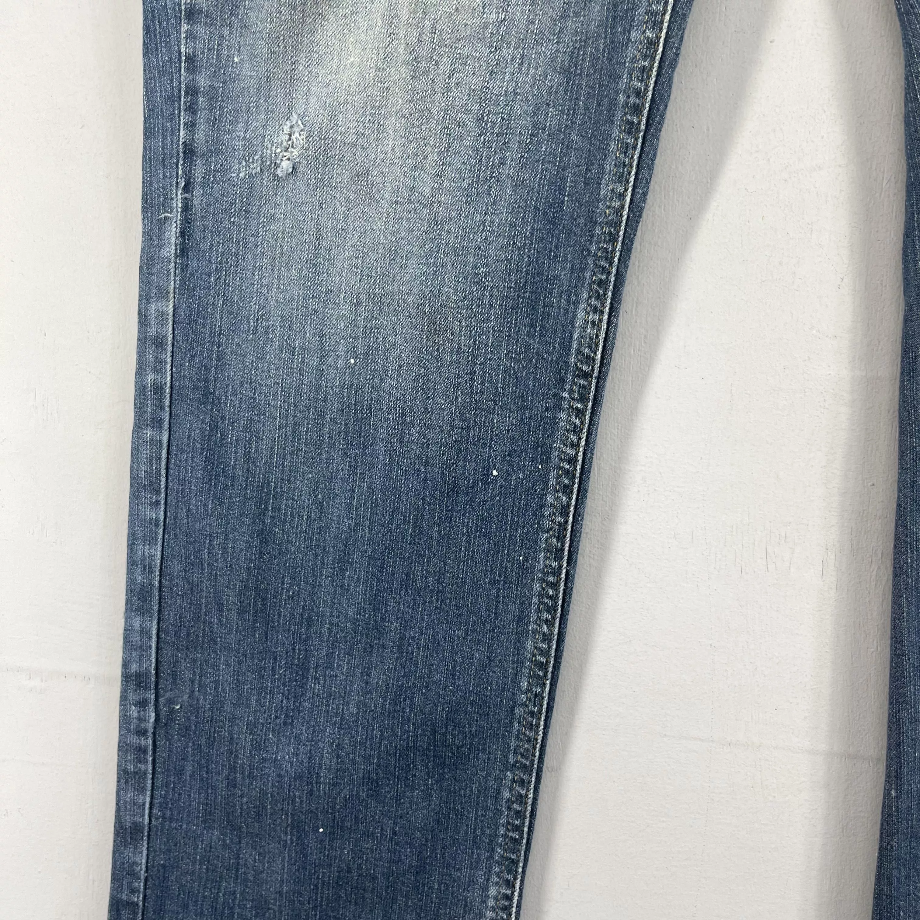 Levi's Denim Levi's Size 39 Vintage Levis Signature Distressed Reconstruct Jeans Blue Streetwear