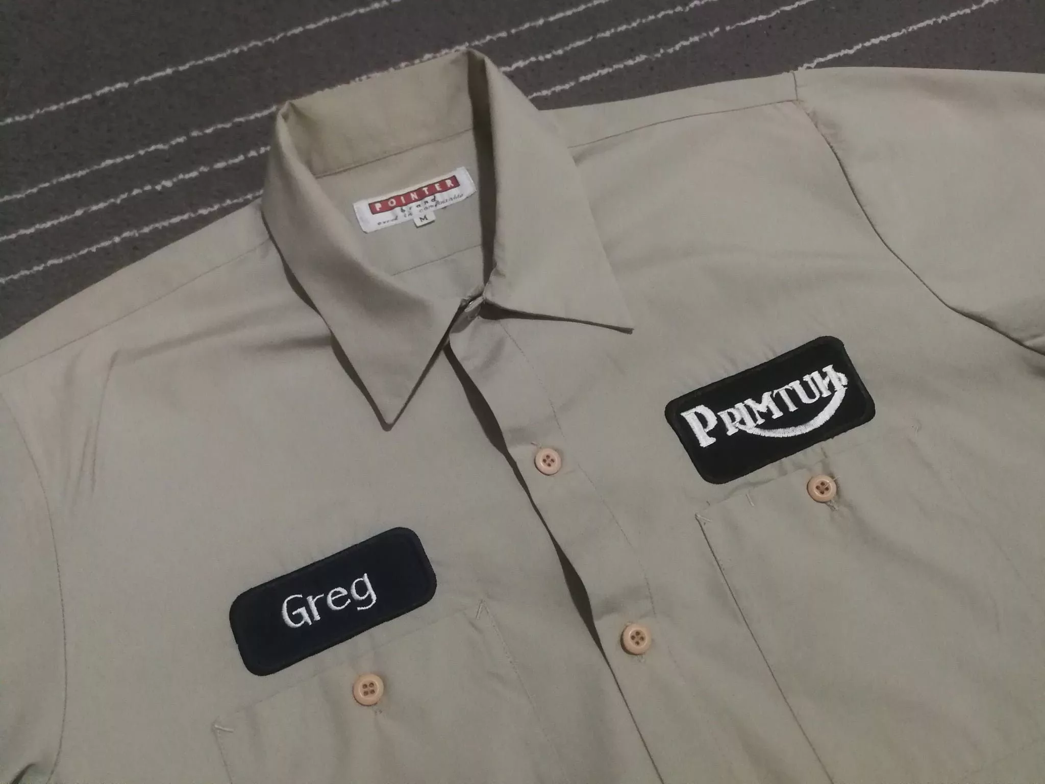 Pointer Shirts Button Ups Pointer brand workwear Primtuh khaki M Brown