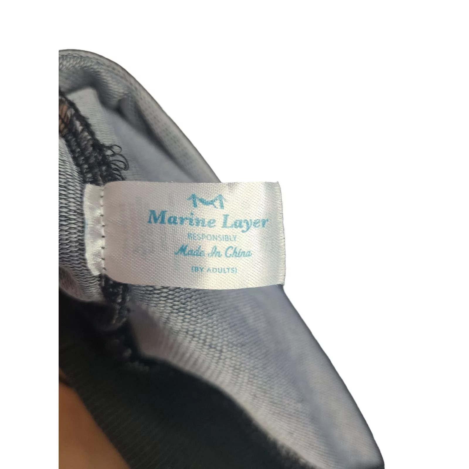 Marine Layer Midi Dresses Marine Layer Sweatshirt Dress Size Small Black