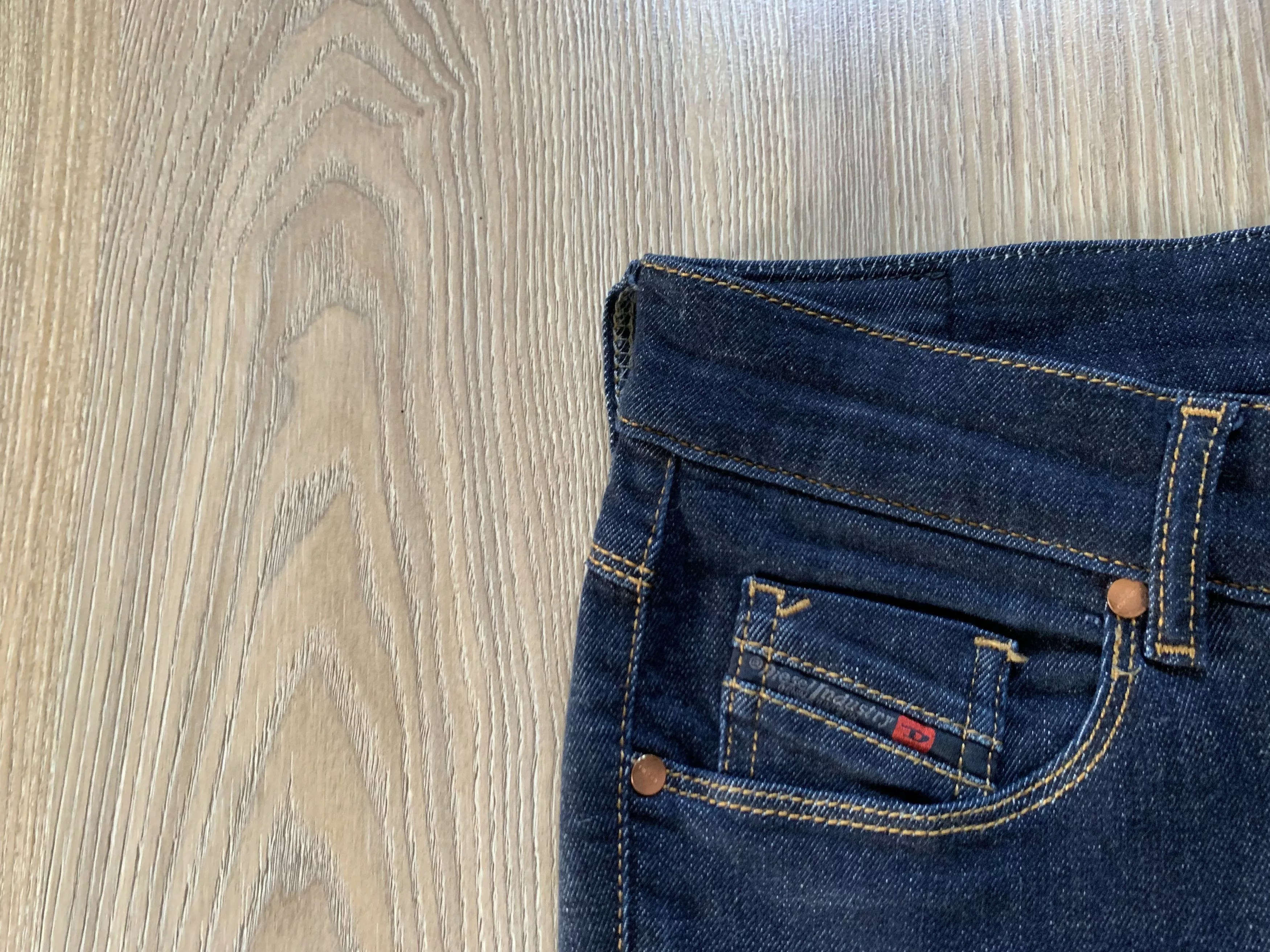 Diesel Jeans Diesel Sandy Womens Denim Stretch Jeans Blue Streetwear