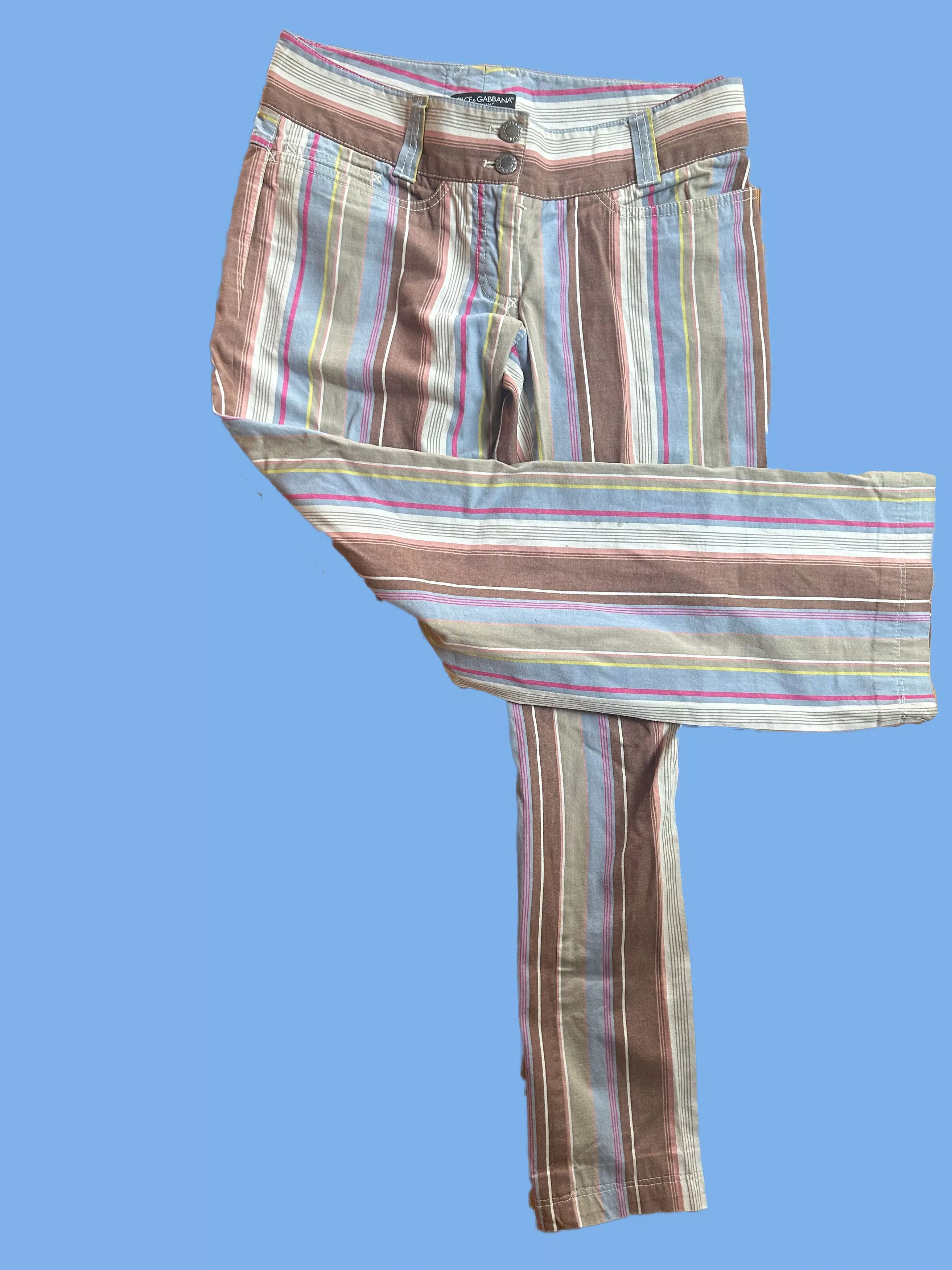 Dolce & Gabbana Pants Vintage Dolce & Gabbana Rainbow Pants Multi