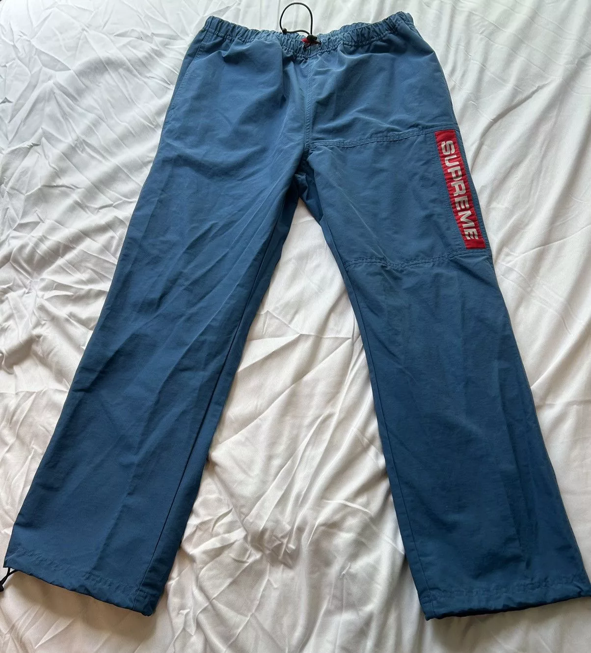 Supreme Sweatpants Joggers Supreme heavy nylon pants royal Blue