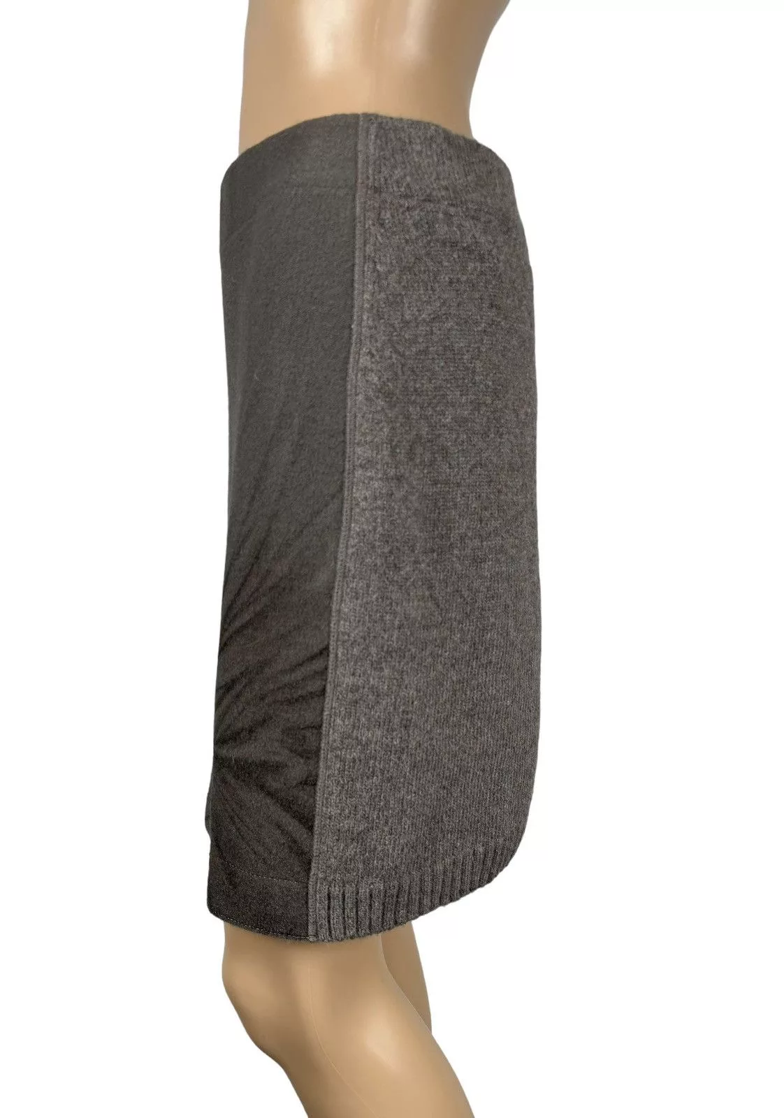 Other Mini Skirts Other Marc Cain Mini Skirt Wool-Cotton Knit Structured size 2 Brown