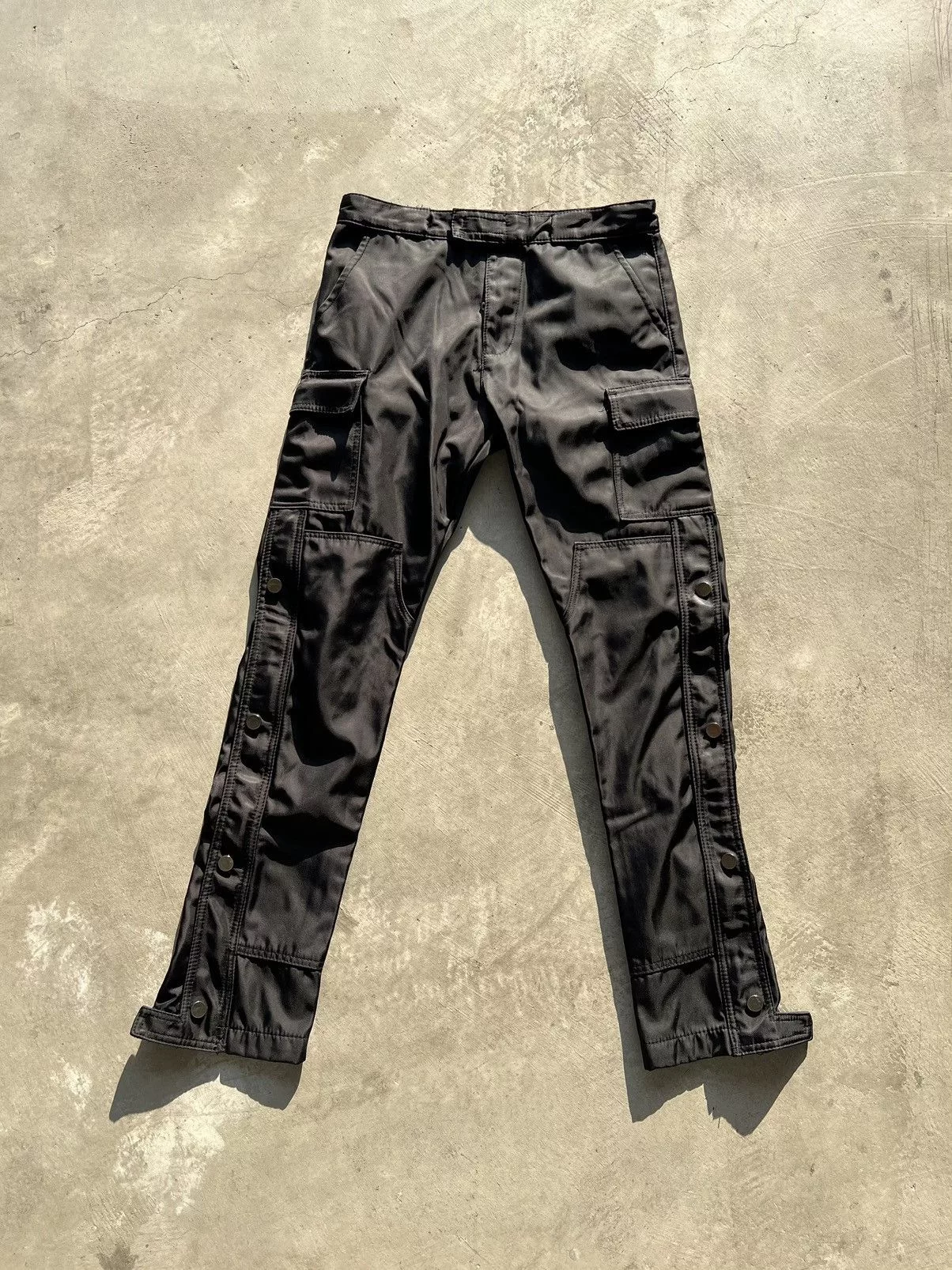 MNML Casual Pants MNML Waxed denim Black
