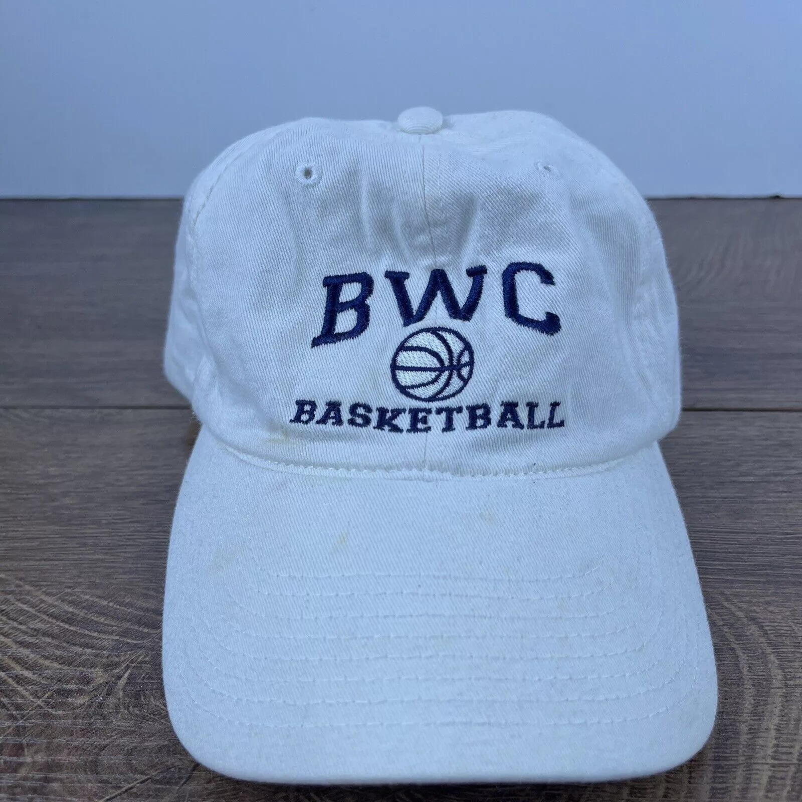 Other Hats Other BWC Basketball Hat Baldwin Wallace White Adjustable Hat Adul