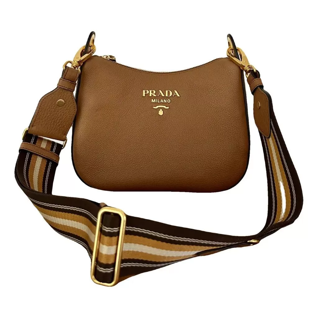 Prada Shoulder Bags Prada o1srvl11e0624 Size: OS / Shoulder Bag in Camel Brown