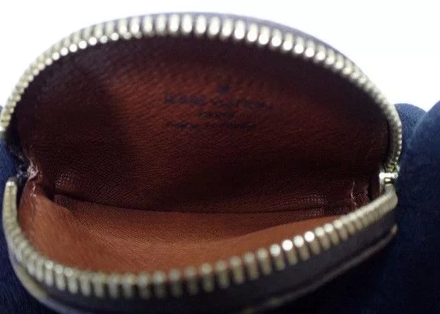 Louis Vuitton Wallets Louis Vuitton Monogram Canvas Brown Round Coin Purse