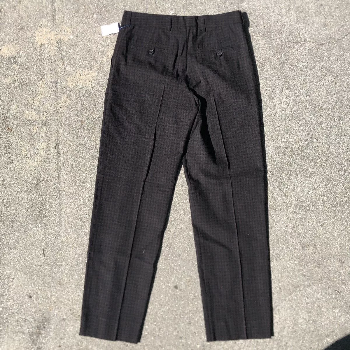 Wood Wood Cropped Pants Wood Wood Charlie Wool Trousers Brown