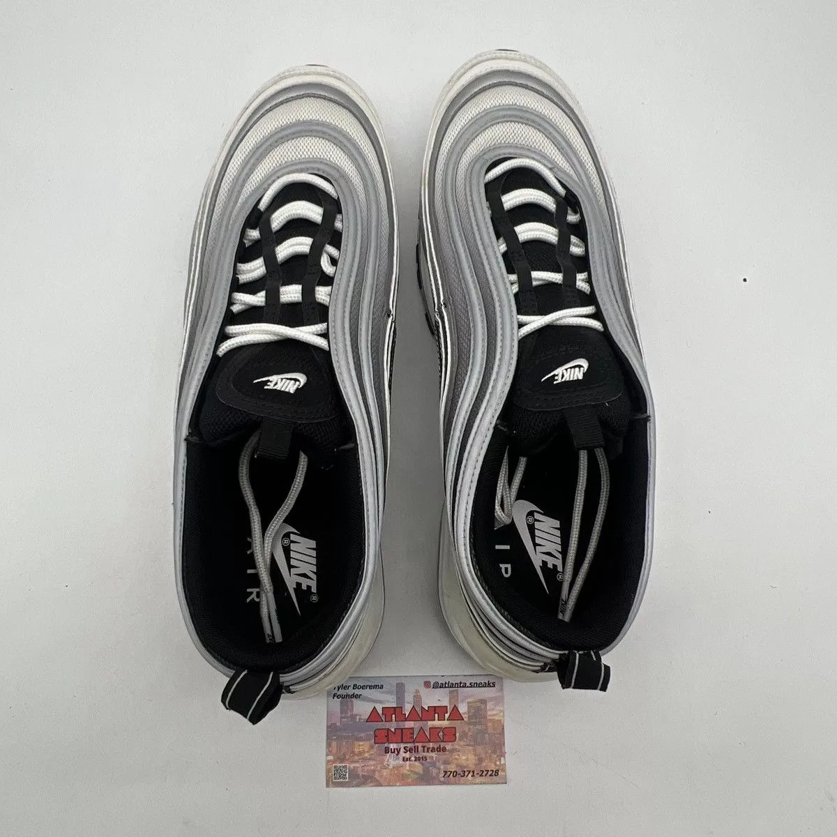 Nike Low Top Sneakers Nike Air max 97 reflective silver Black