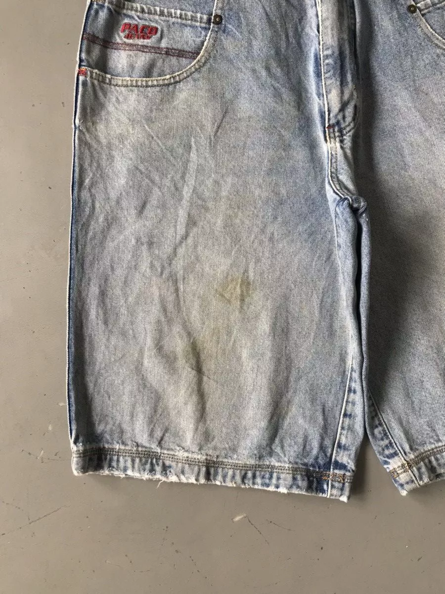 Vintage Shorts Vintage PACO DENIM JORTS Blue