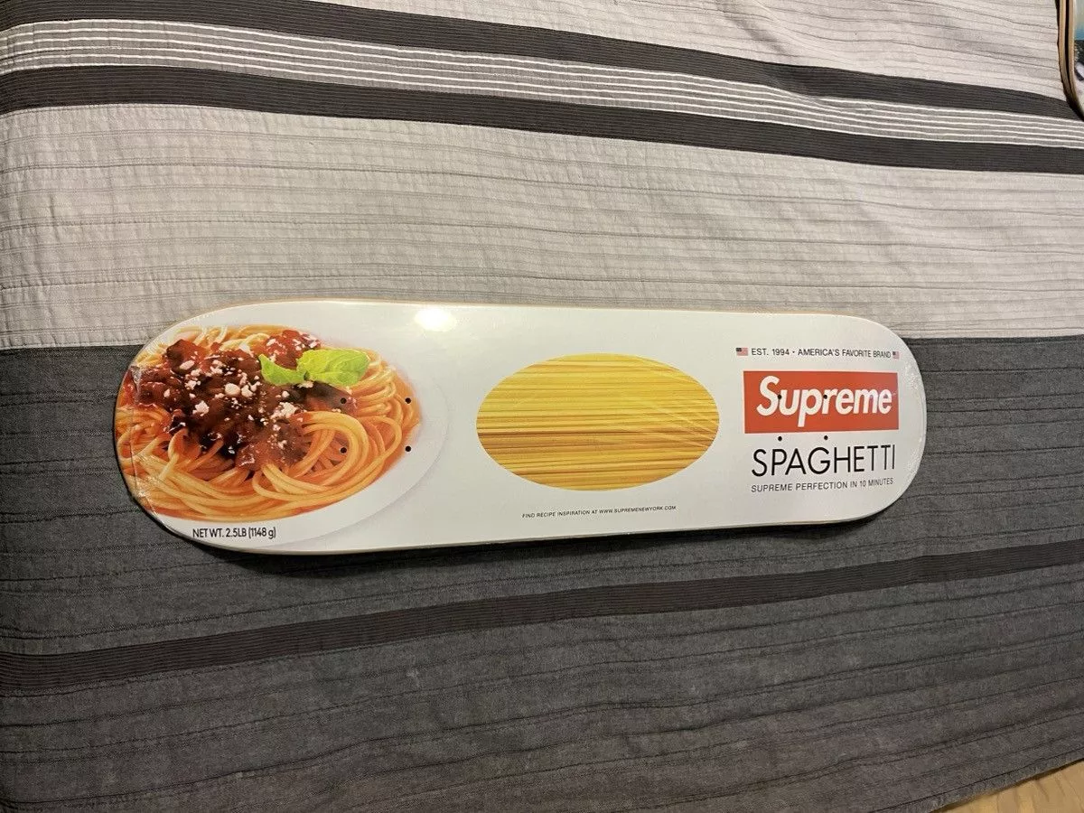 Supreme Supreme Supreme Spaghetti Deck White