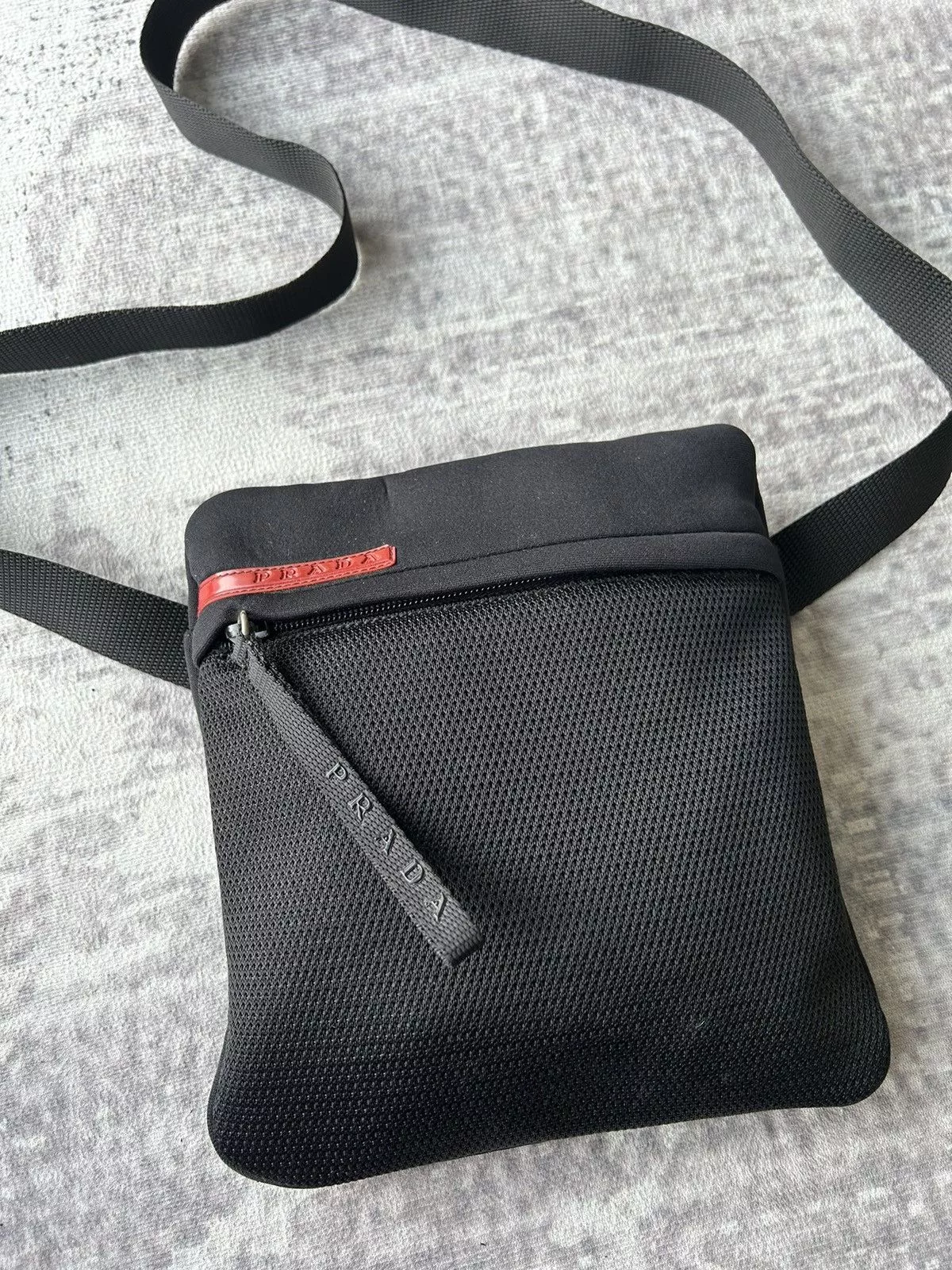 Prada Bags Luggage Authentic Prada Sling Bag Black