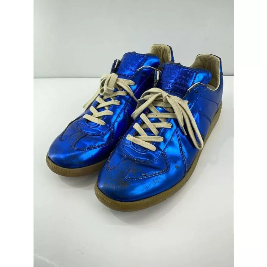 Maison Margiela Low Top Sneakers MAISON MARGIELA GATS replica blue METALLIC