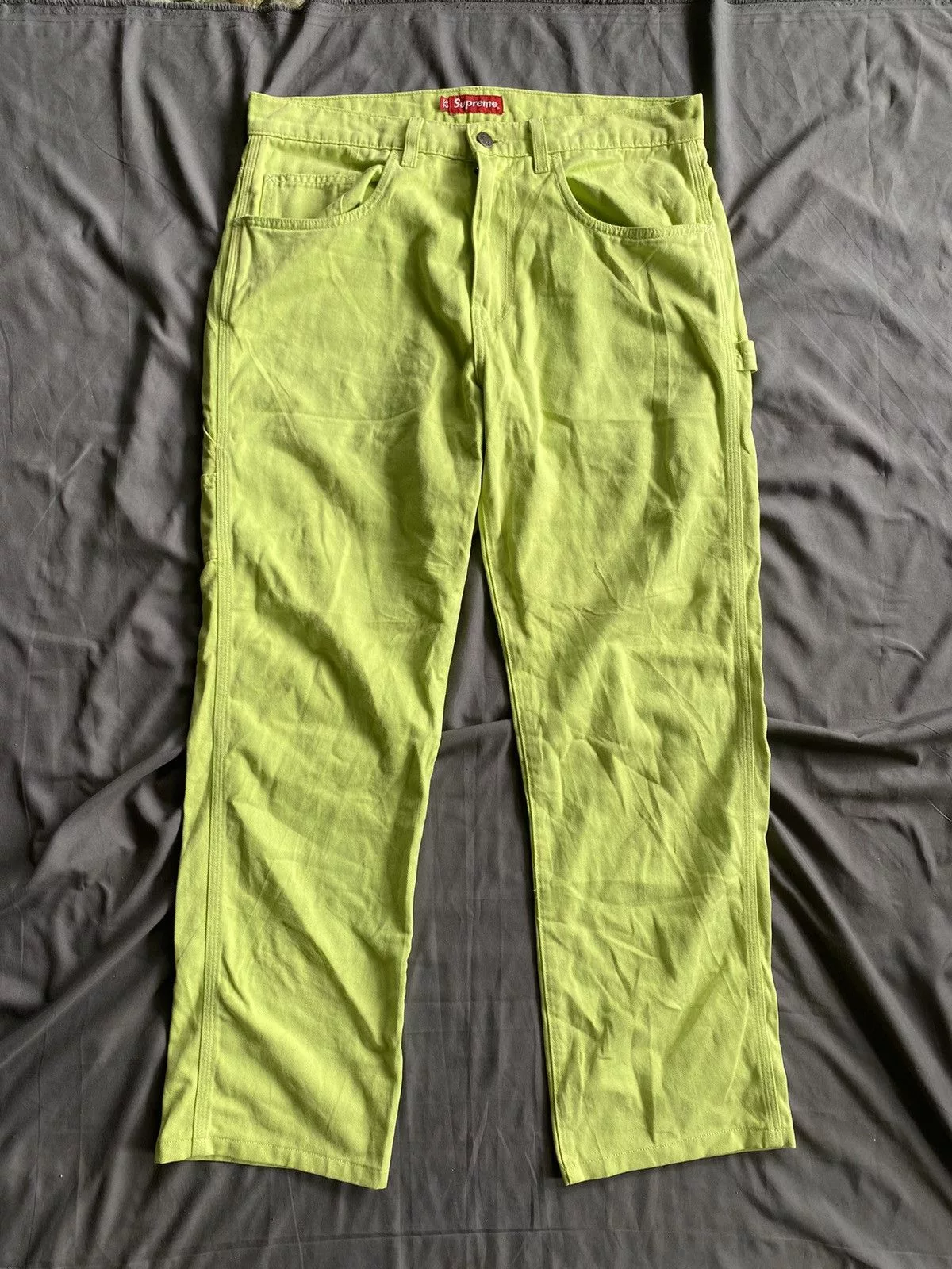 Supreme Denim Supreme Gonz Carpenter Pants Green