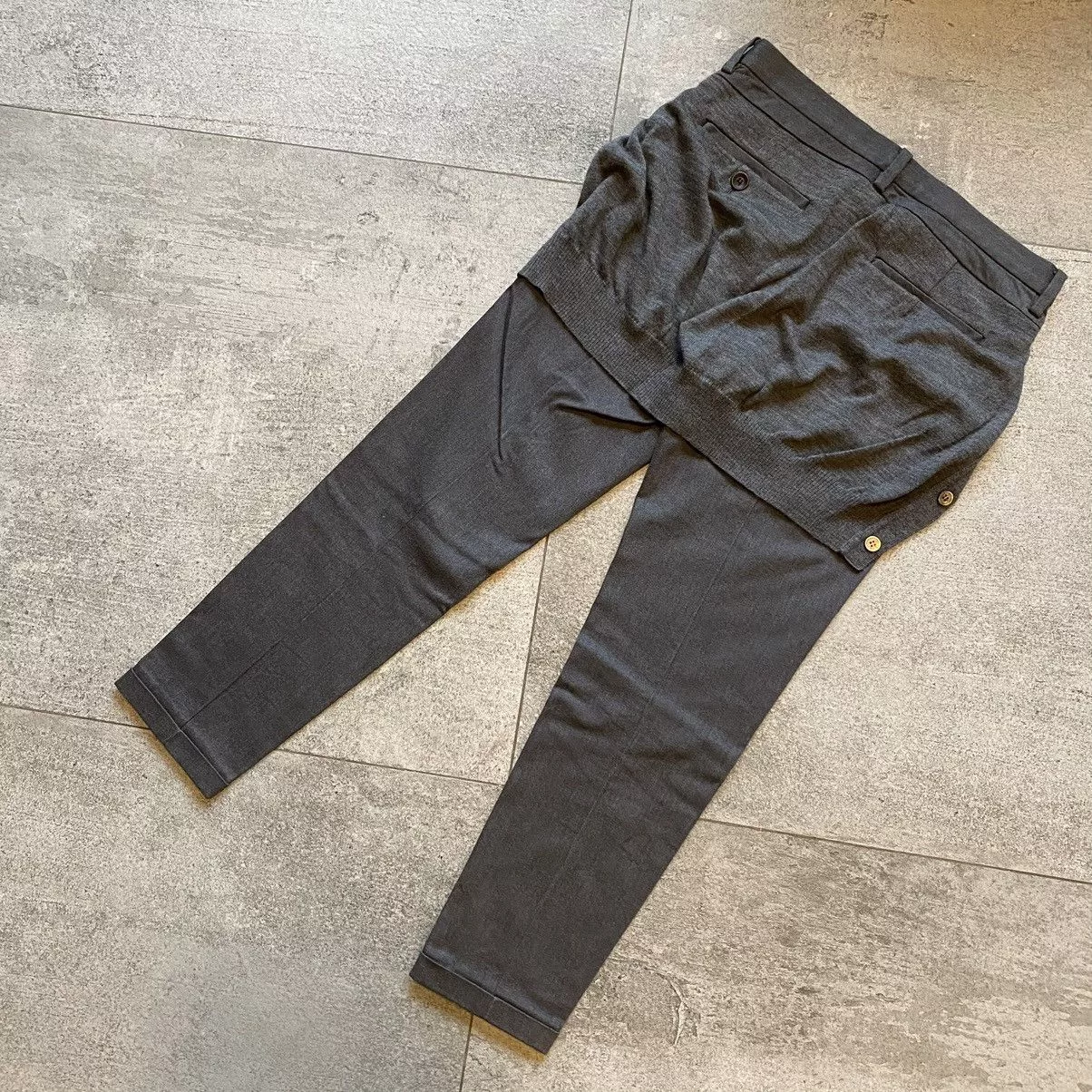 Undercover Casual Pants John Undercover Suit Pants Cardigan Trousers Jun Takahashi Gray