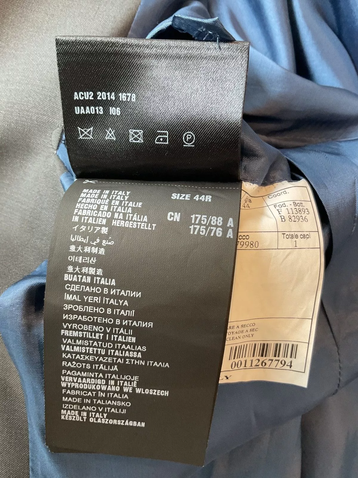 Prada Suits Prada Suit (blazer + trousers) 44R Gray