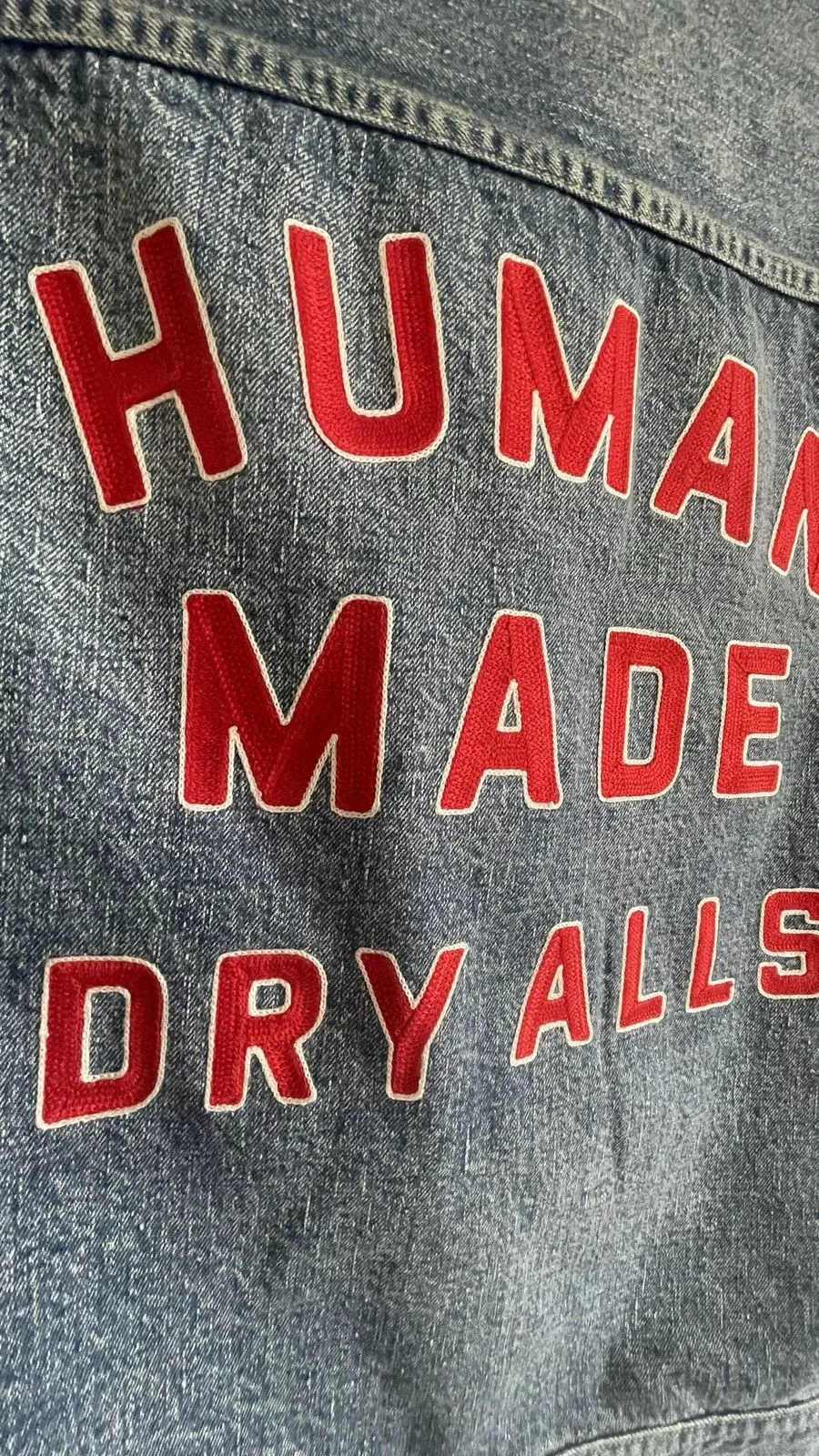 Human Made Denim Jackets Human made demin work jacket Blue
