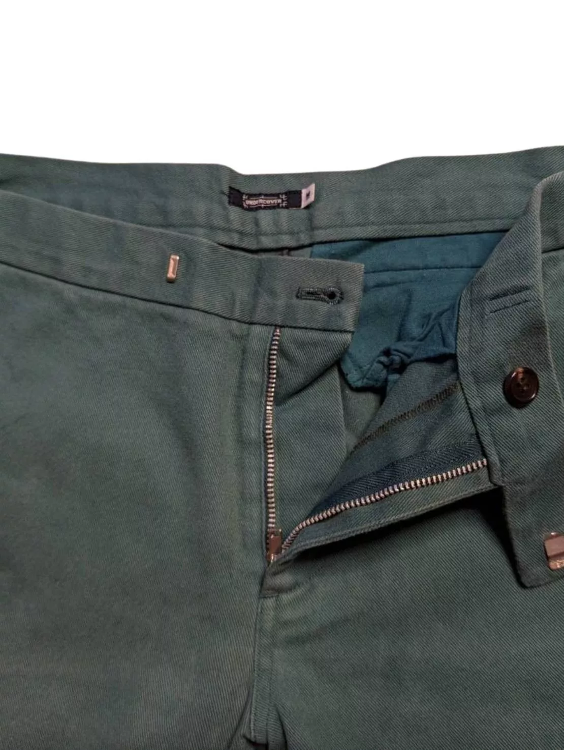 UNDERCOVER DENIM PANTS KHAKI Brown