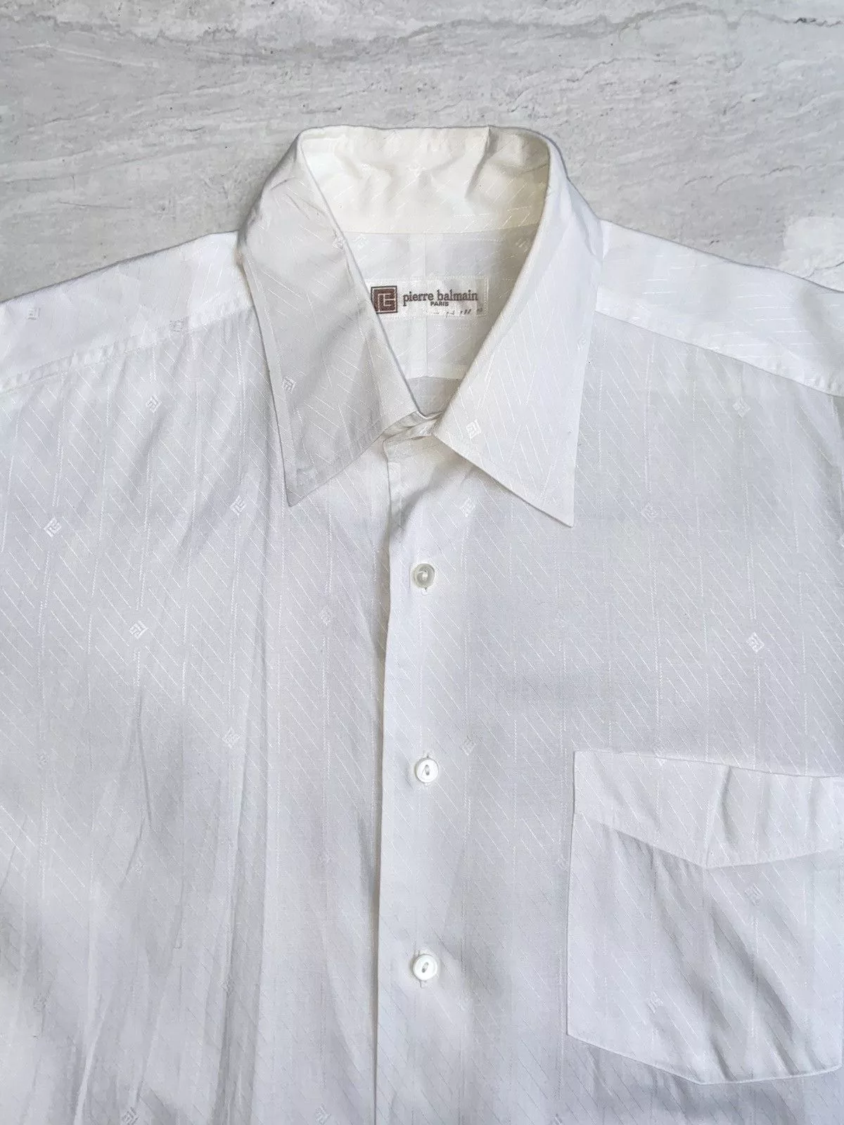 Pierre Balmain Shirts Button Ups PIERRE BALMAIN White Shirt