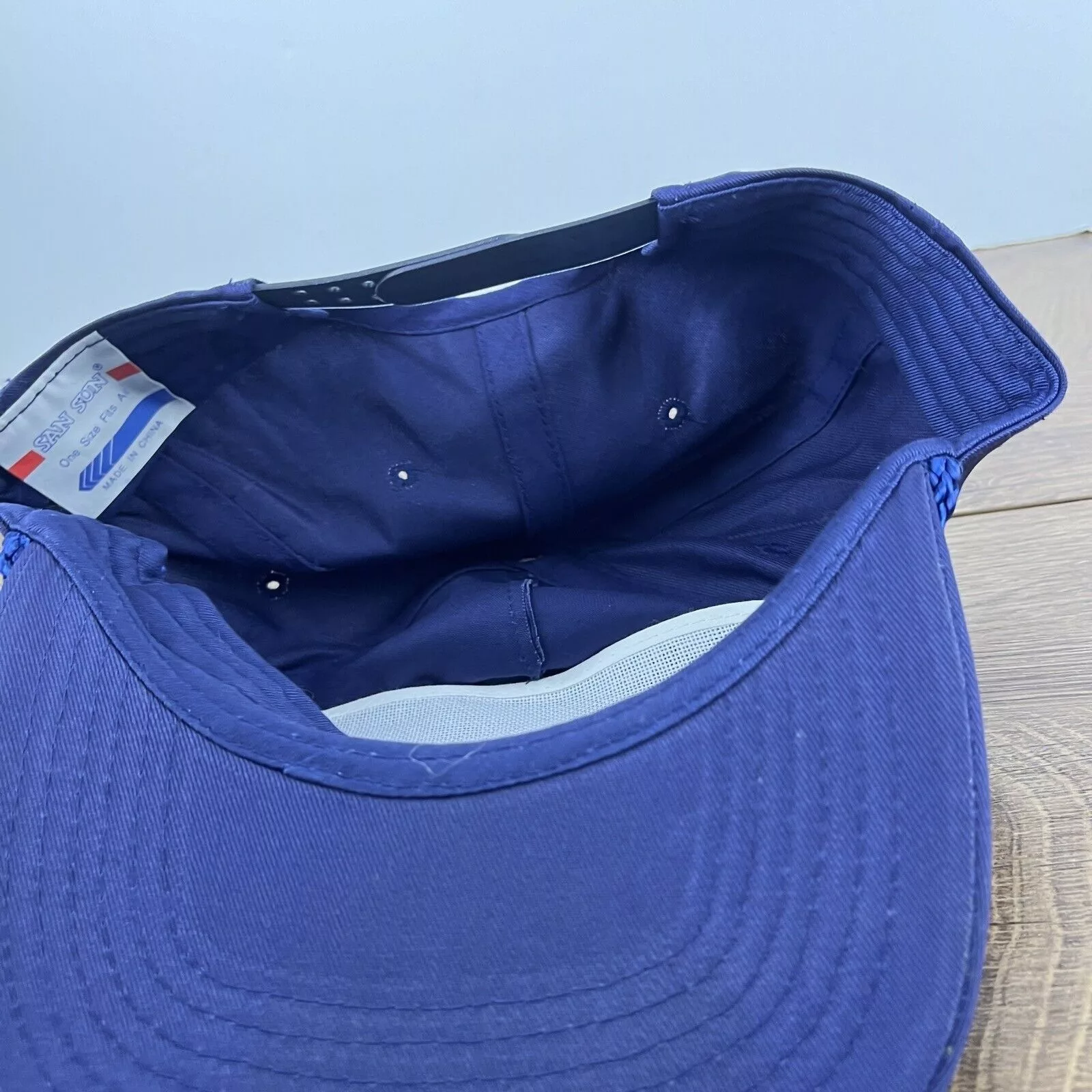 Other Hats Other Ken Smithart Hat Corncrusher Blue Hat Snapback Adjustable Ad