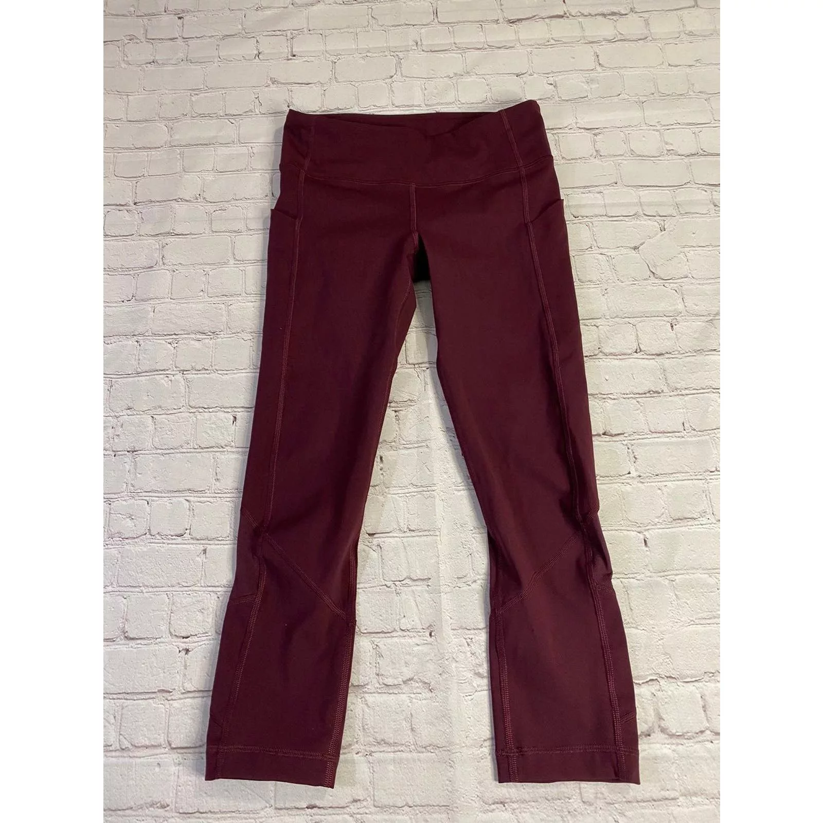 lululemon leggings size 4 Red