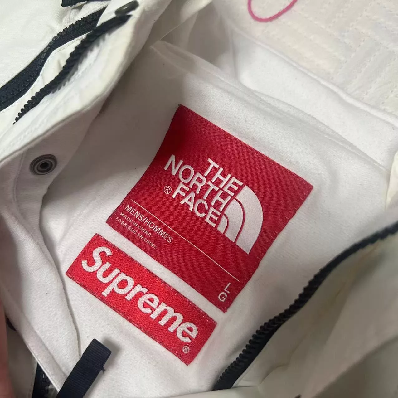 Supreme Light Jackets SUPREME THE NORTH FACE JACKET White