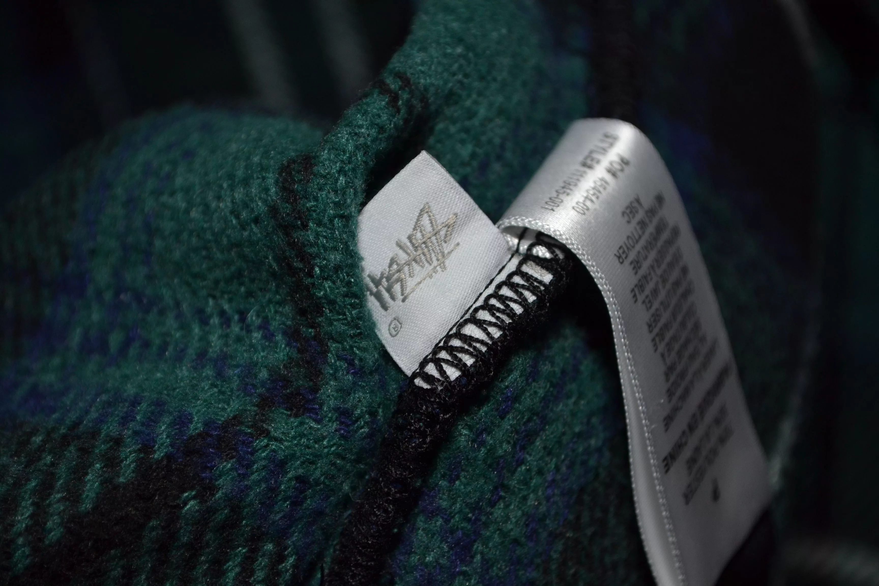 Stussy Light Jackets Stussy Wool Overshirt Jacket S Check Multi