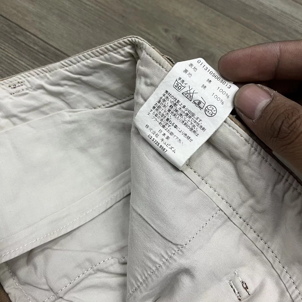 Visvim Casual Pants Visvim High Water Buckle Back Chino Pants Brown