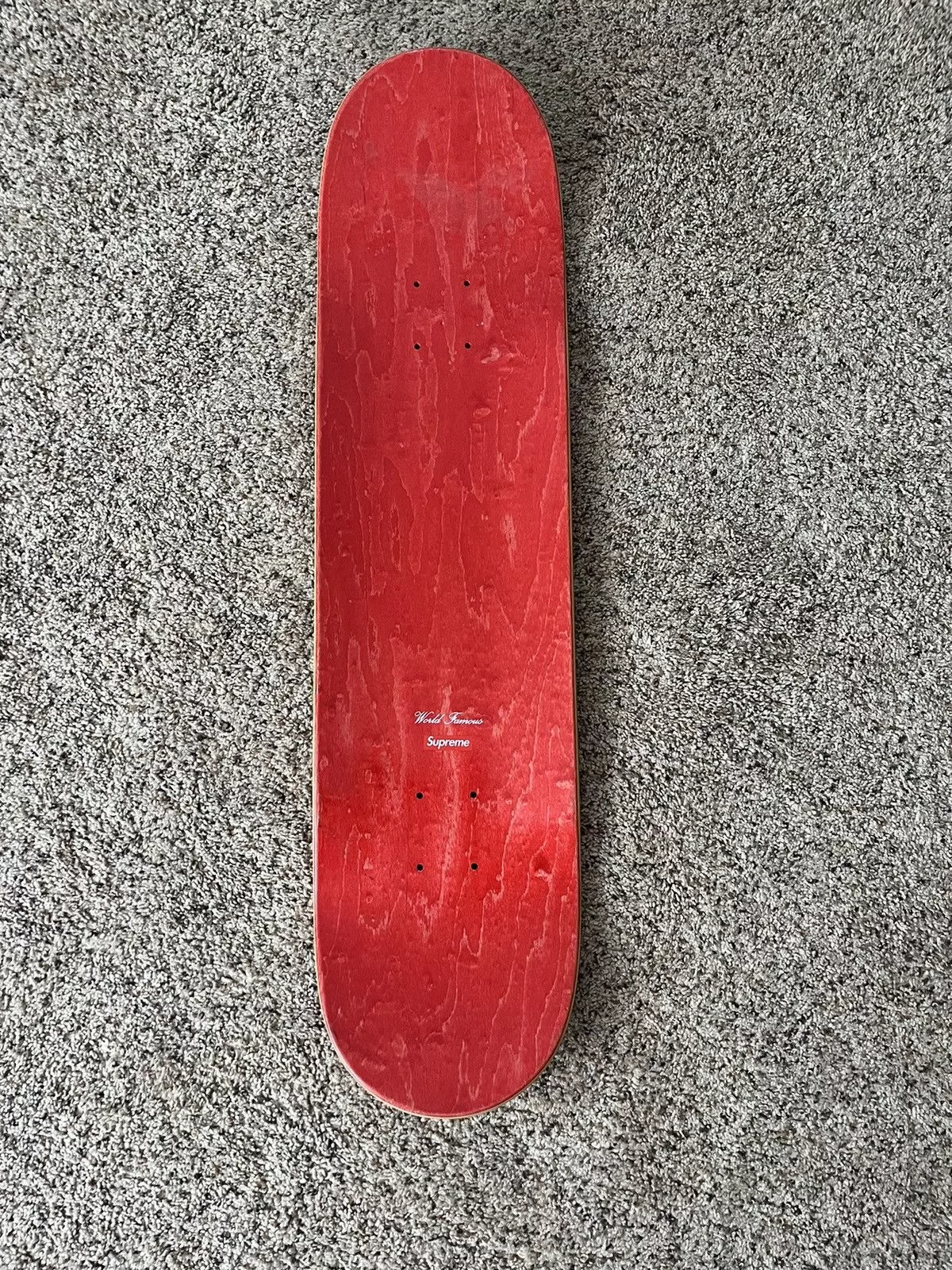 Supreme Miscellaneous Supreme gonz skate deck Red