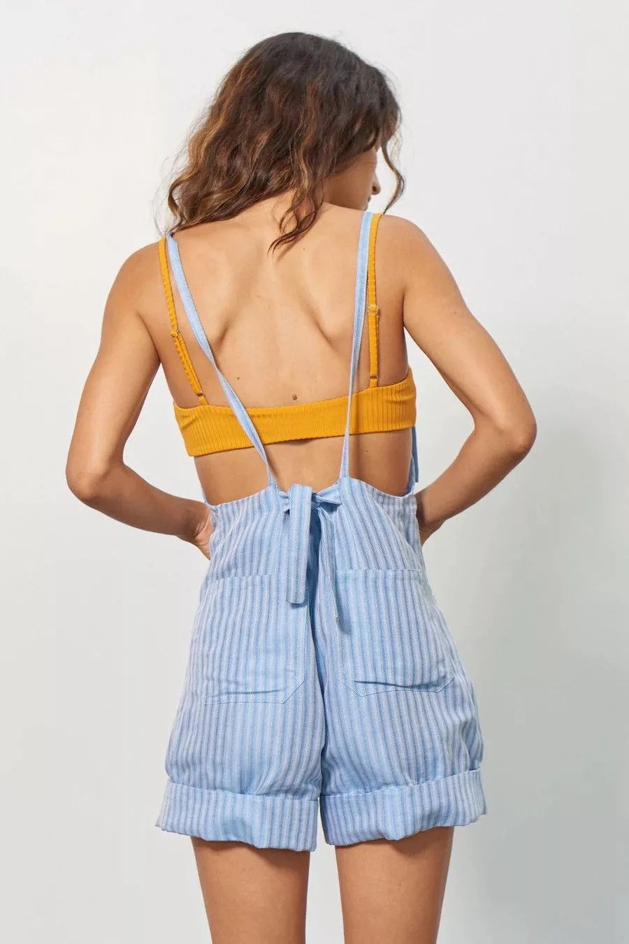 Mara Hoffman Jumpsuits Mara Hoffman “Dree” Overalls Blue