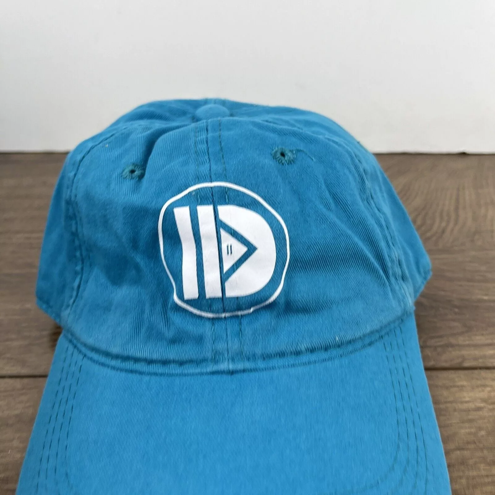Other Hats Other Pause Play Hat Blue Hat Adjustable Blue Adult Size Hat