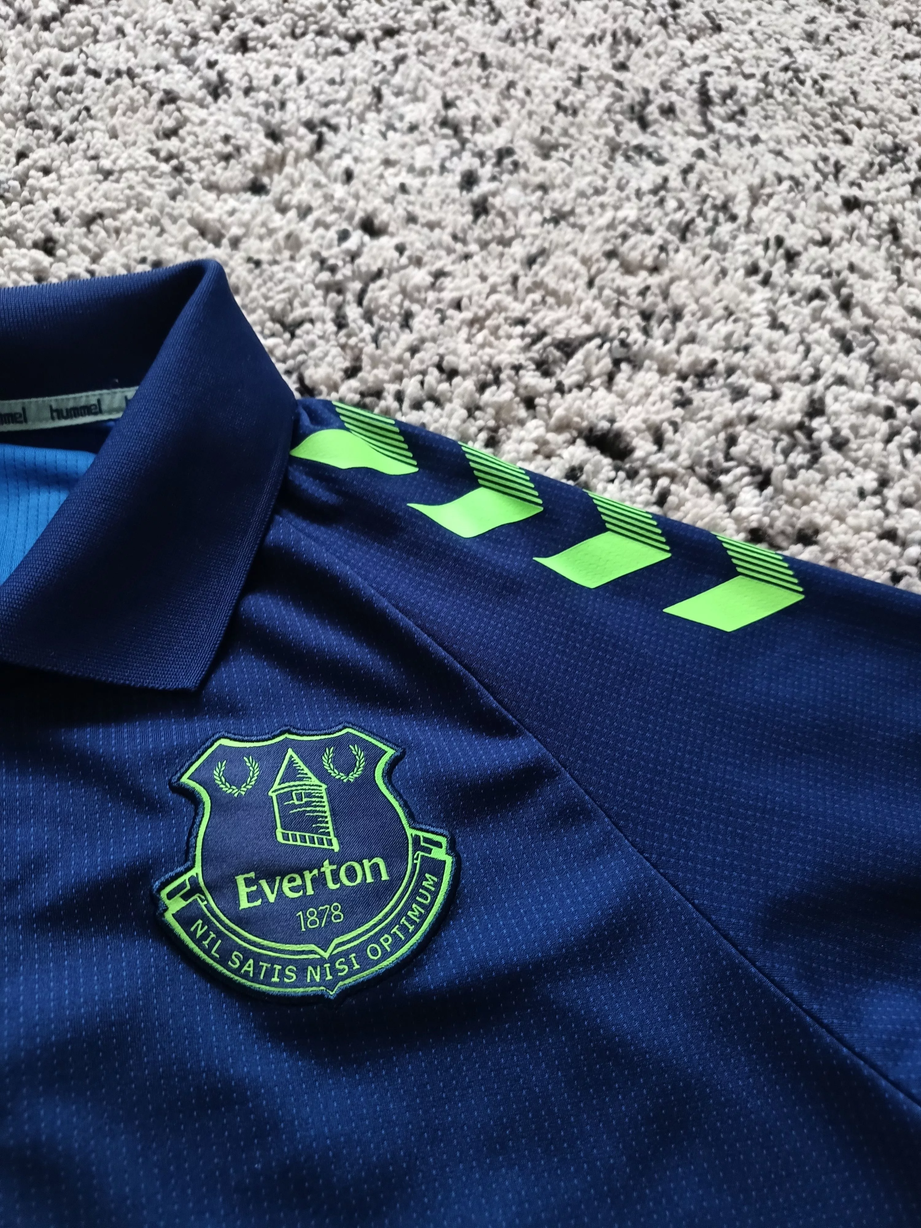 Hummel Jerseys Hummel Everton Soccer Jersey Blue