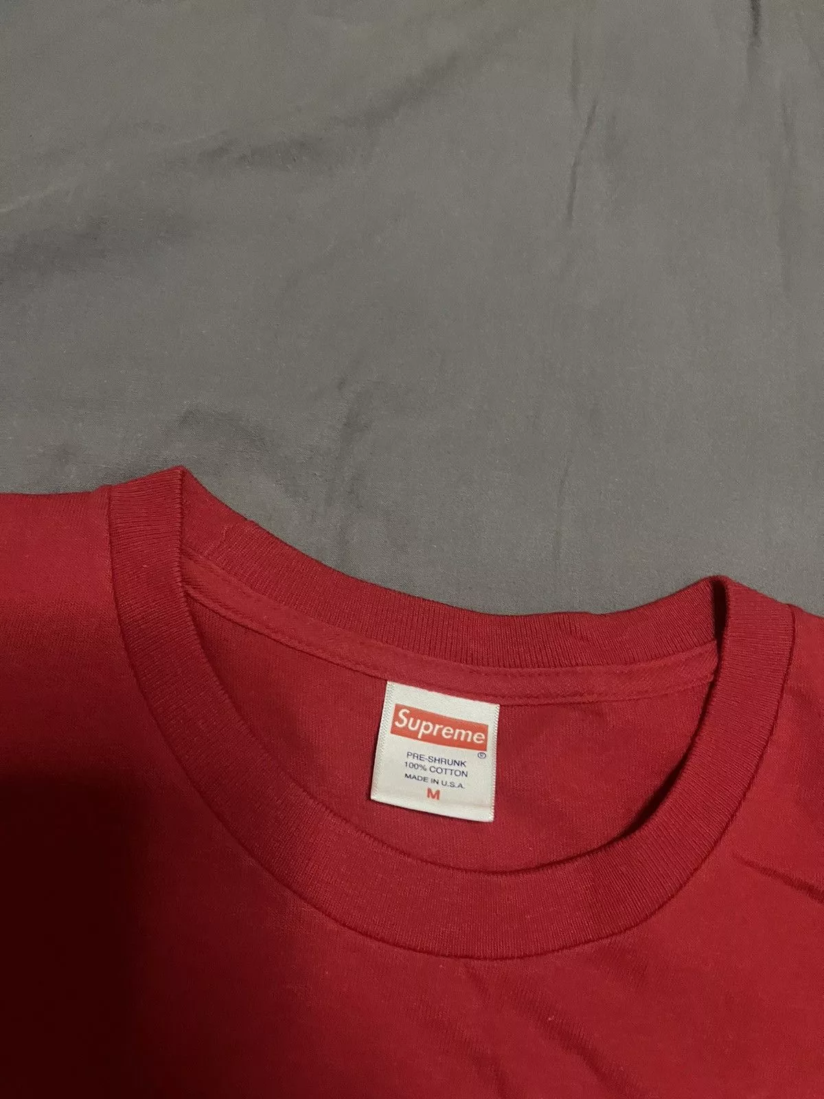 Supreme Short Sleeve T Shirts Supreme elephant tee red medium
