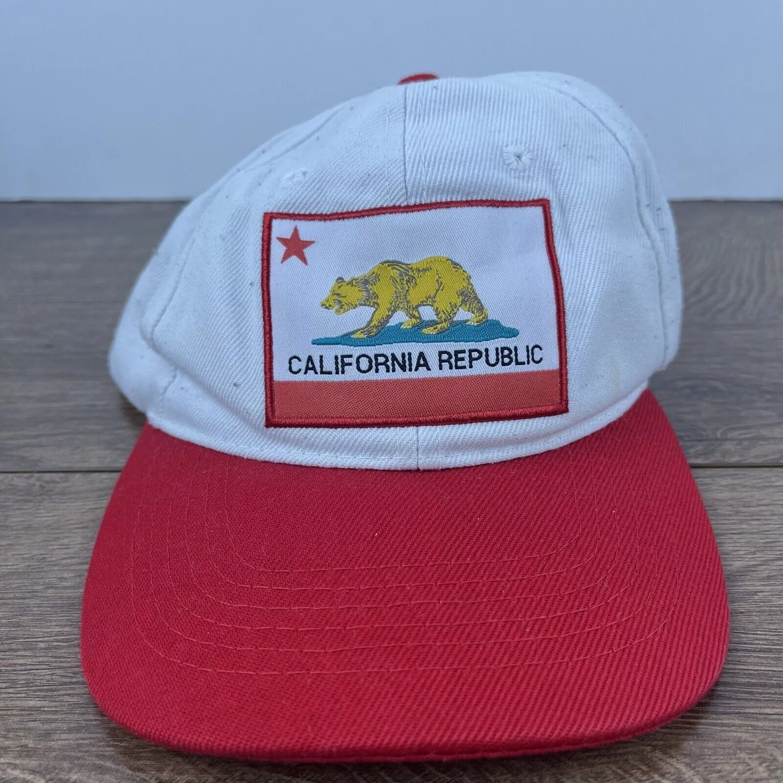 Other Hats Other California Republic Hat California Adjustable Hat White Hat