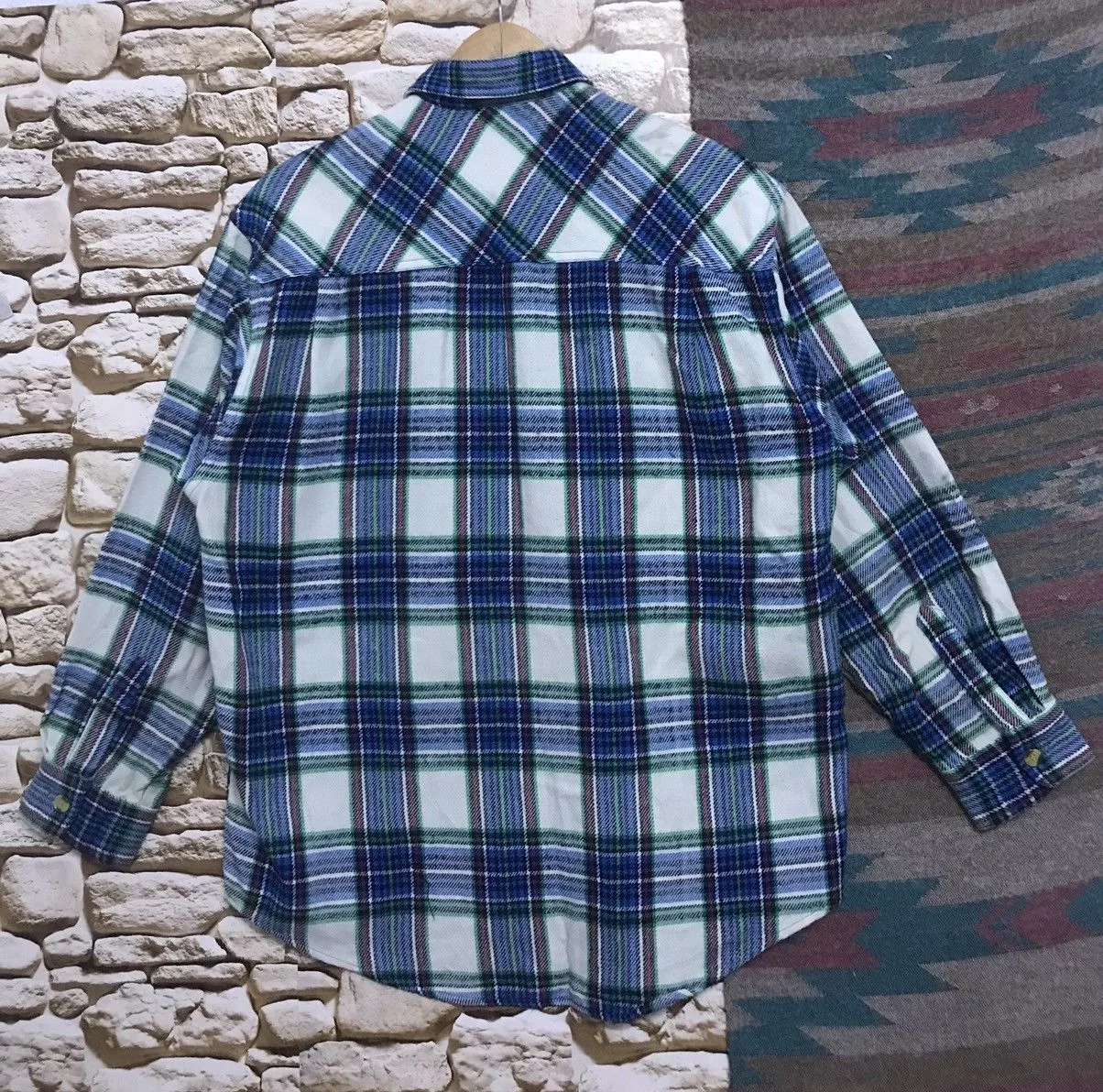Vintage Shirts Button Ups Vintage MuddyFox Work Wear Flannel Multi