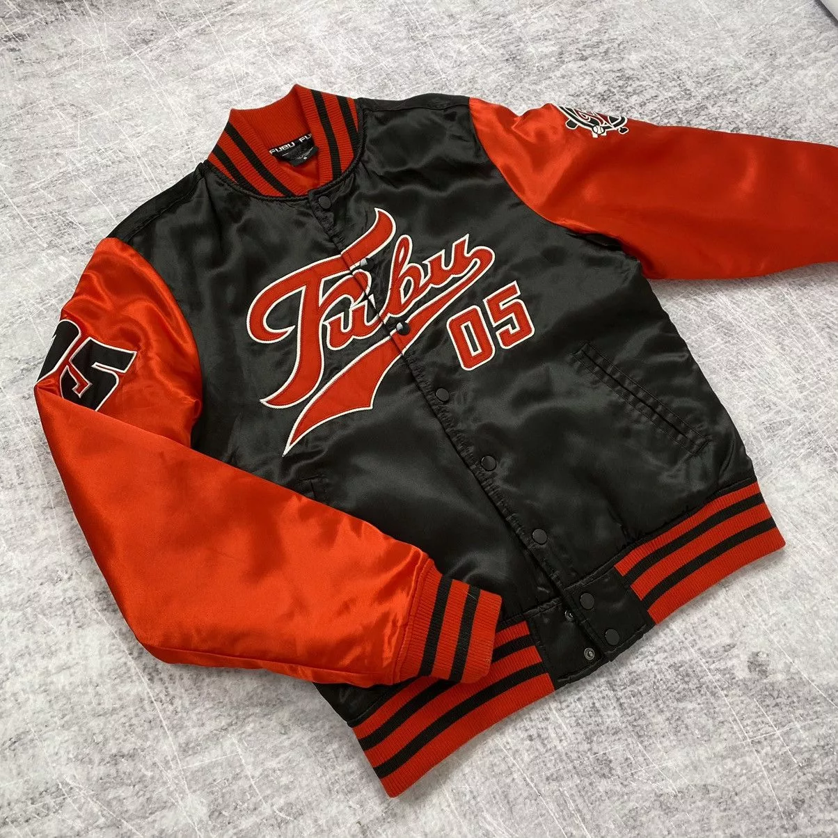Fubu Bombers Fubu school bomber Black