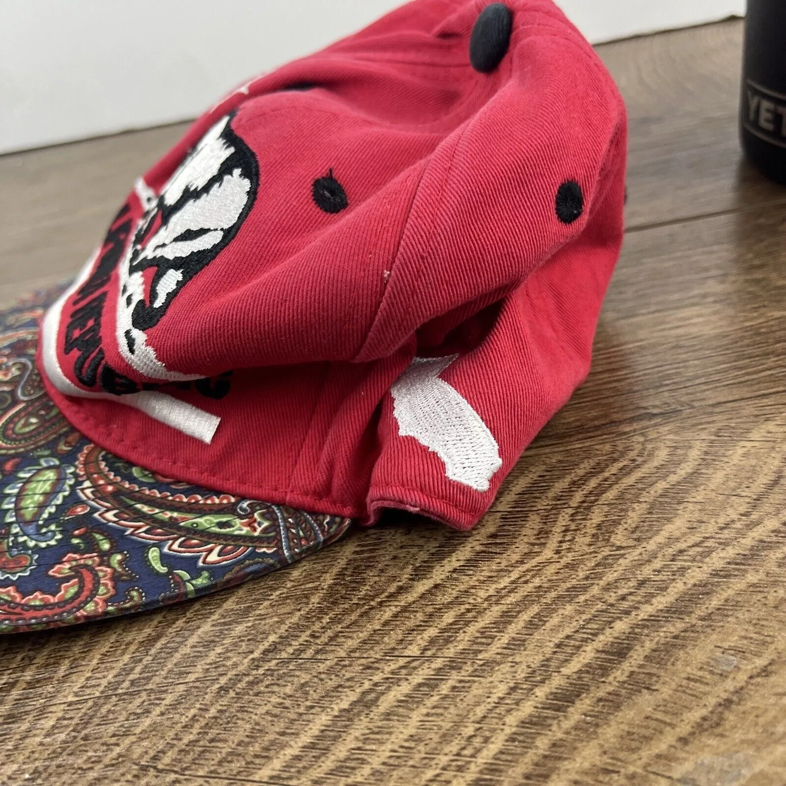 Other Hats Other California Republic Hat Red Cali Bear Red Hat Adjustable Sna