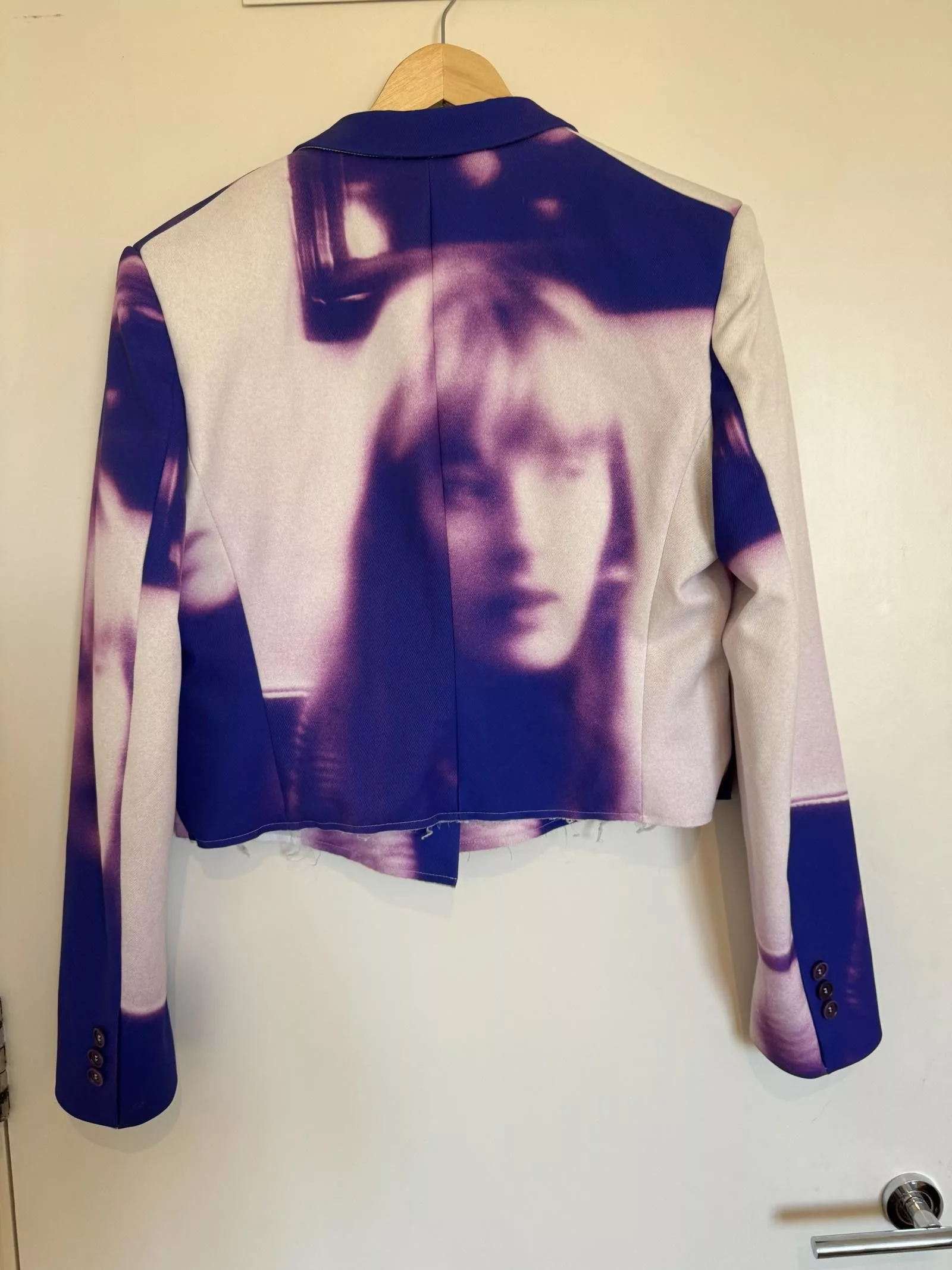 Msftsrep Blazers MSFTSrep Blazer. Size 48. Cropped Purple