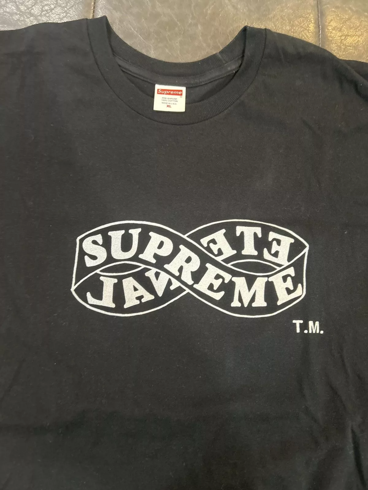 Supreme Short Sleeve T Shirts Supreme Eternal Tee ‘Black’